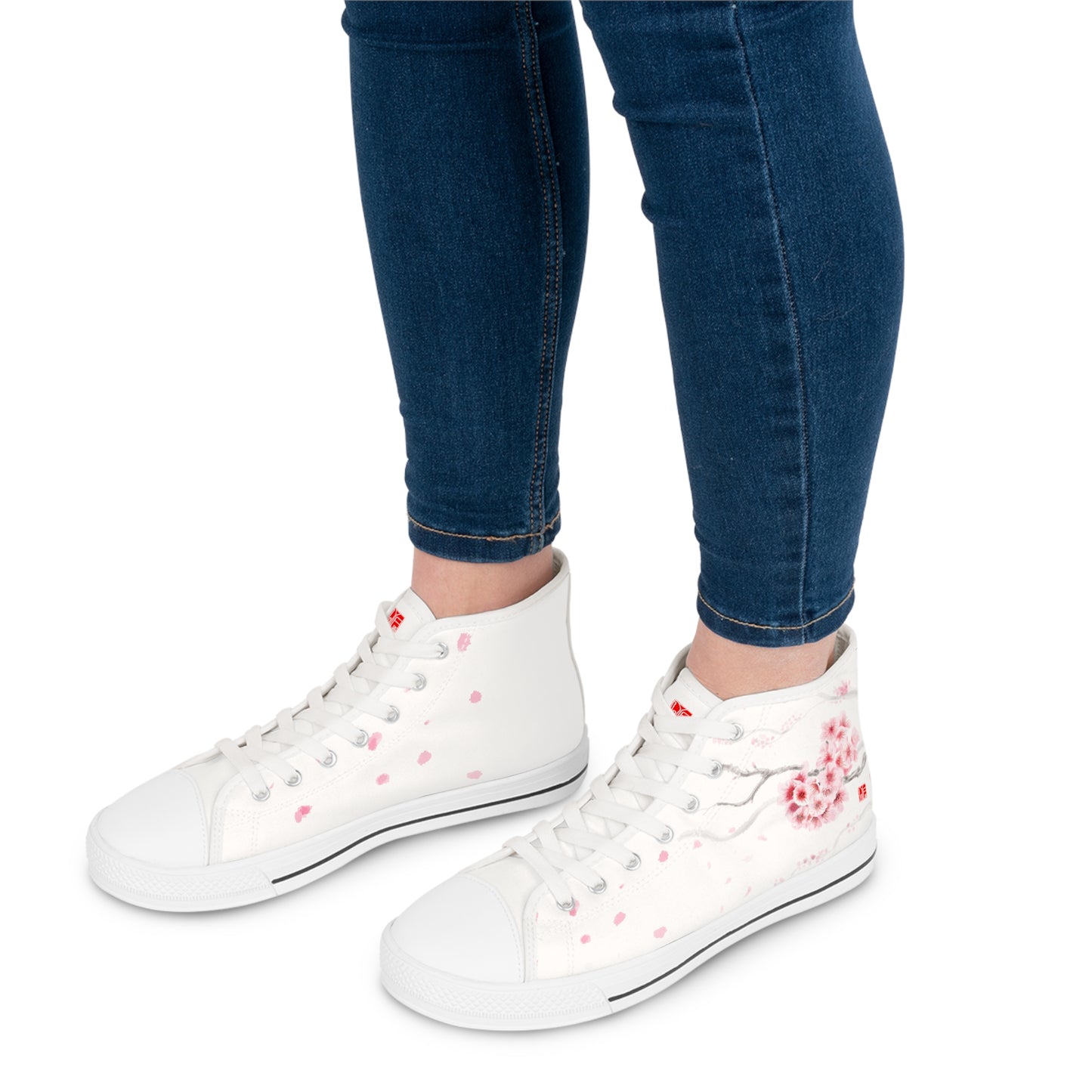 Japanese さくら Cherry Blossom - Women's High Top Sneakers