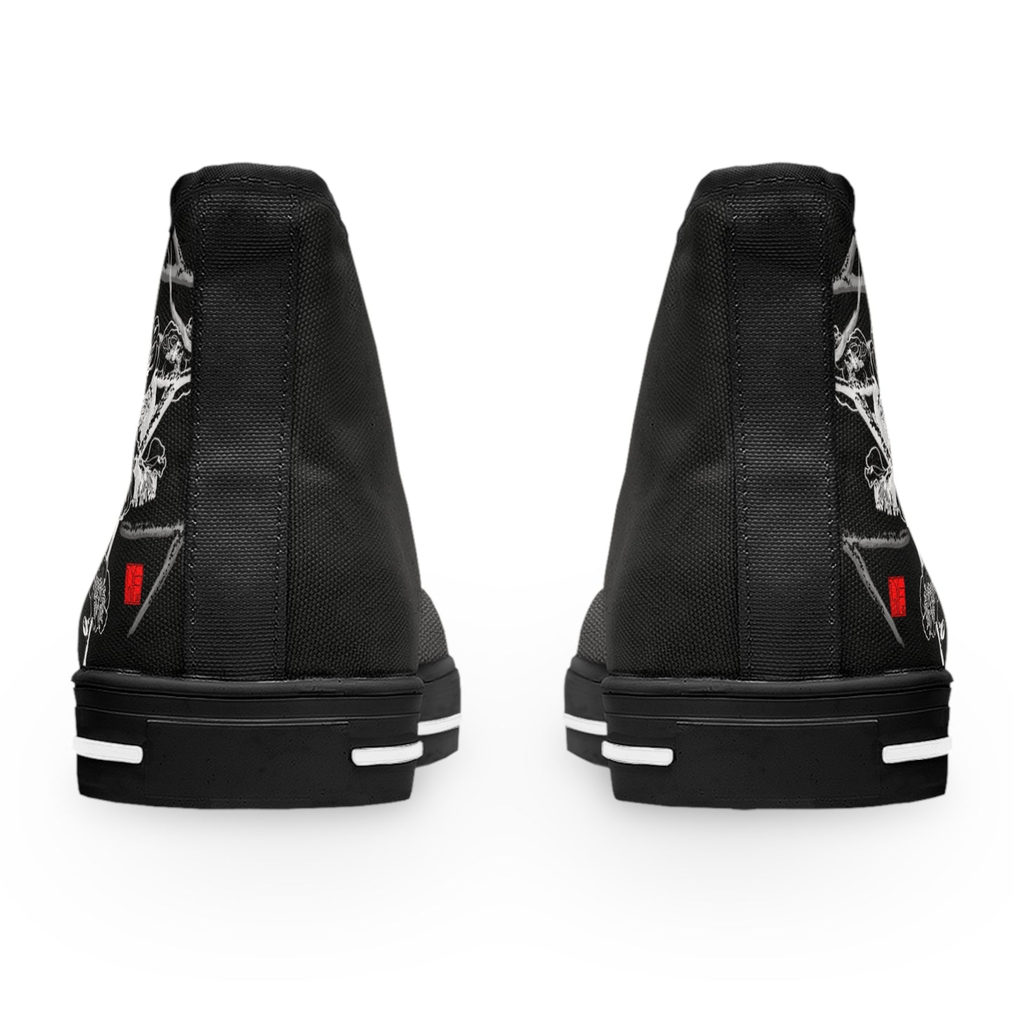 Chinese 梅花 Plum Blossom - Women's High Top Sneakers