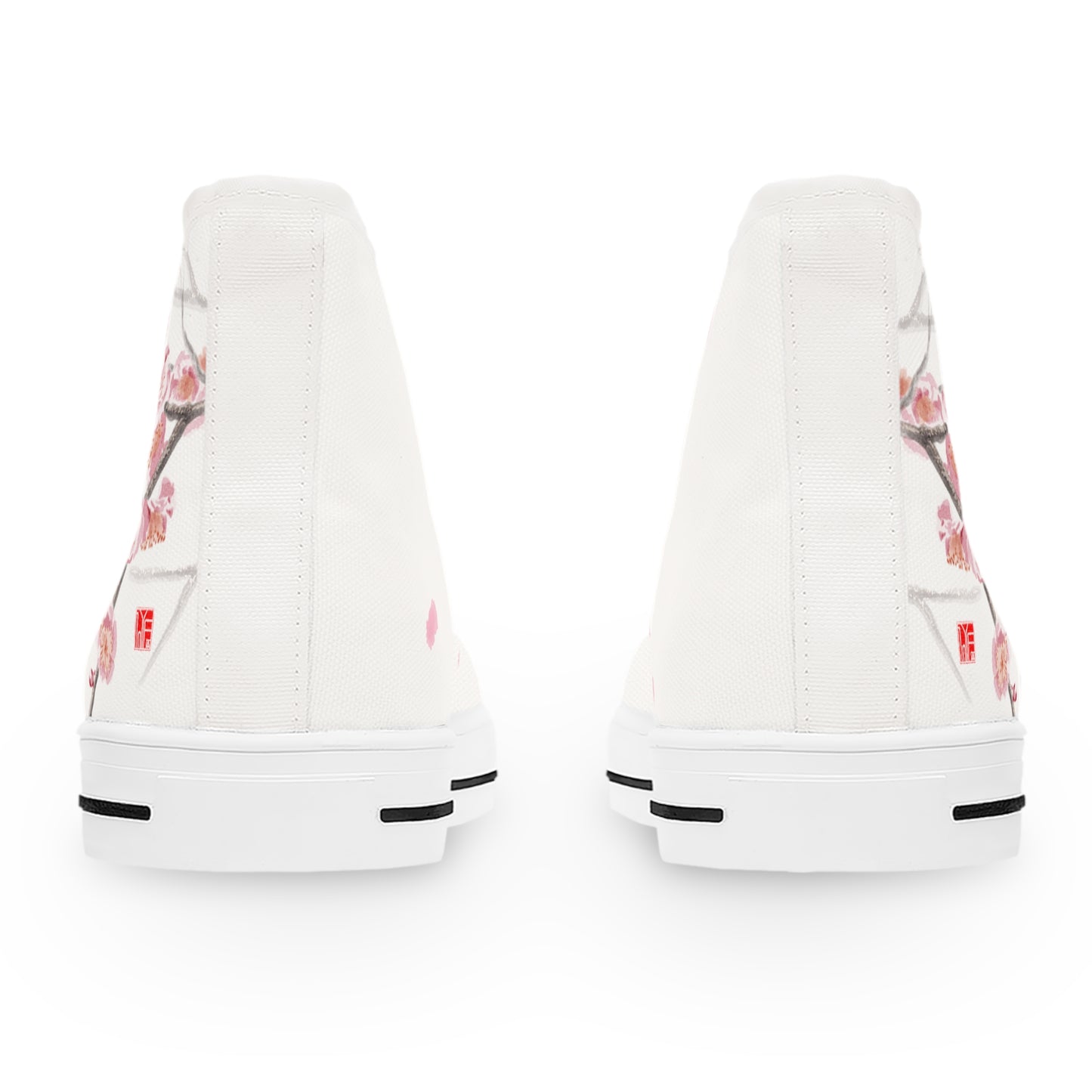Chinese 梅花 Plum Blossom - Women's High Top Sneakers