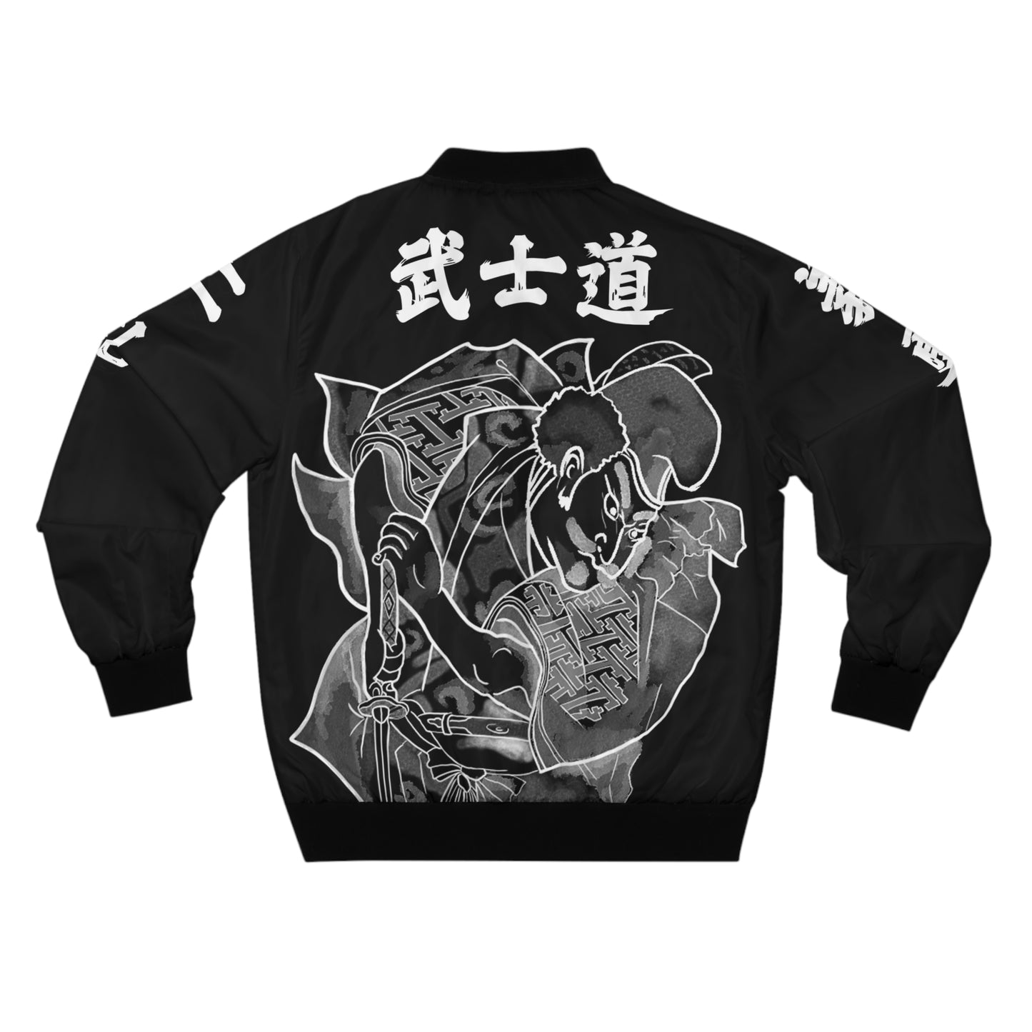 Legends - Samurai Spirit Bomber Jacket - Black