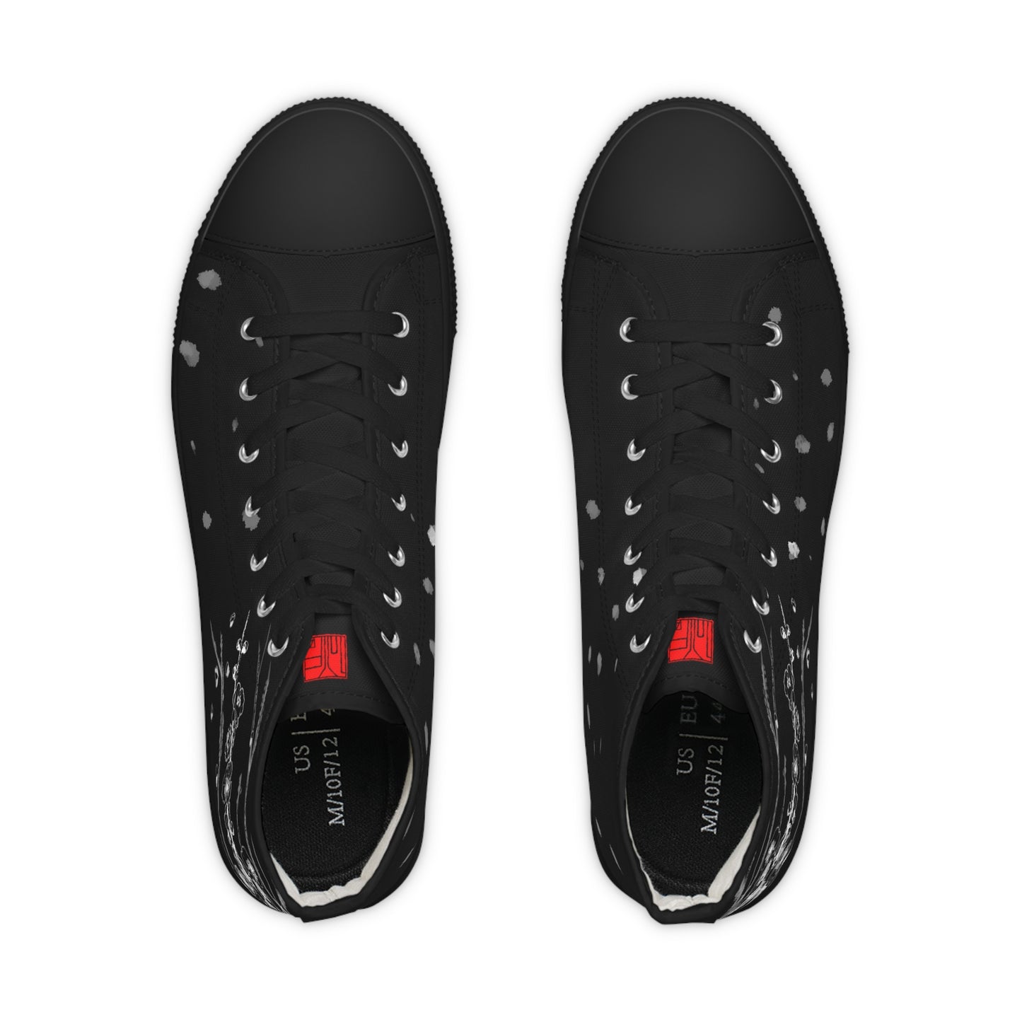 Chinese 梅花 Plum Blossom - Men's High Top Sneakers
