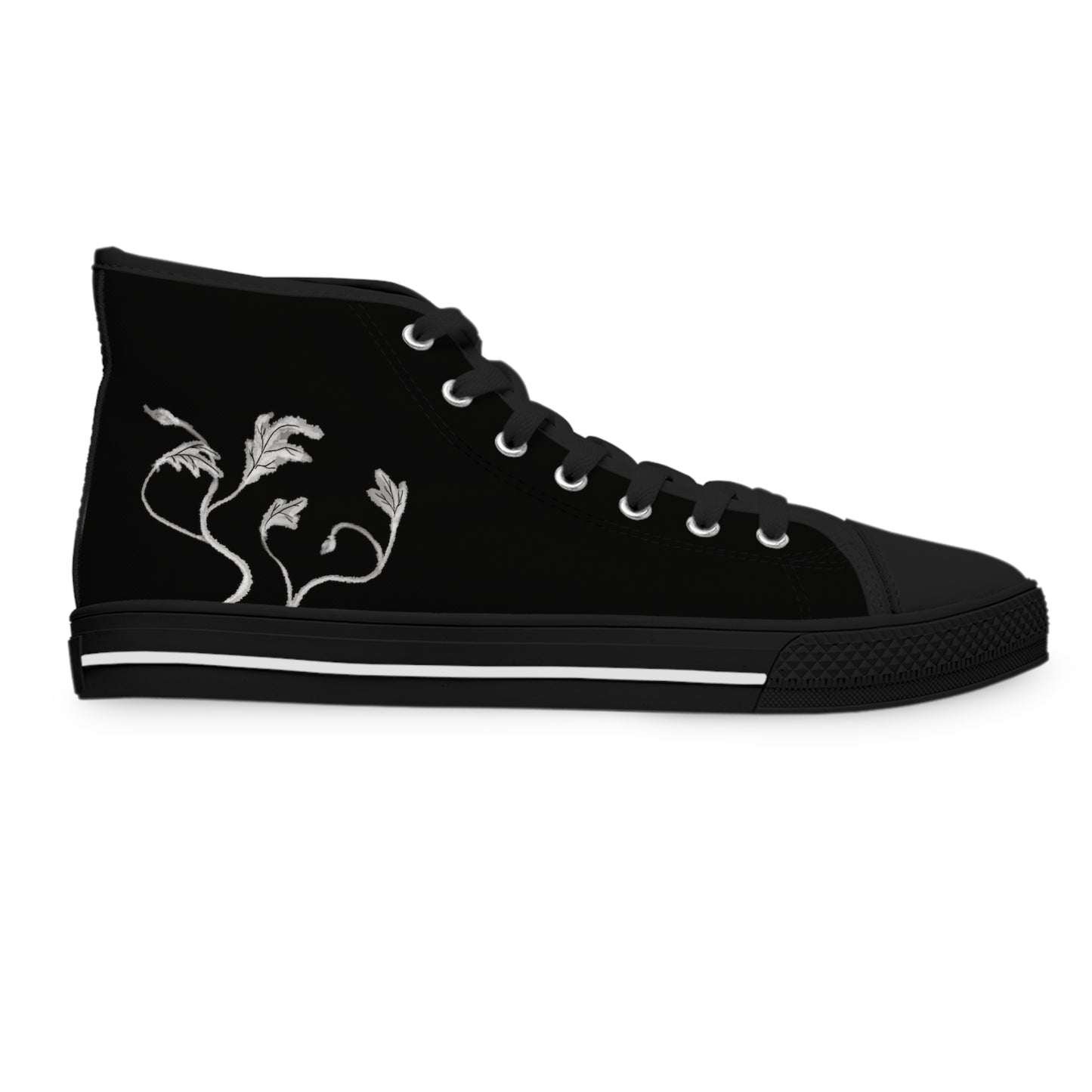 Korean 무궁화 Korean Rose - Women's High Top Sneakers