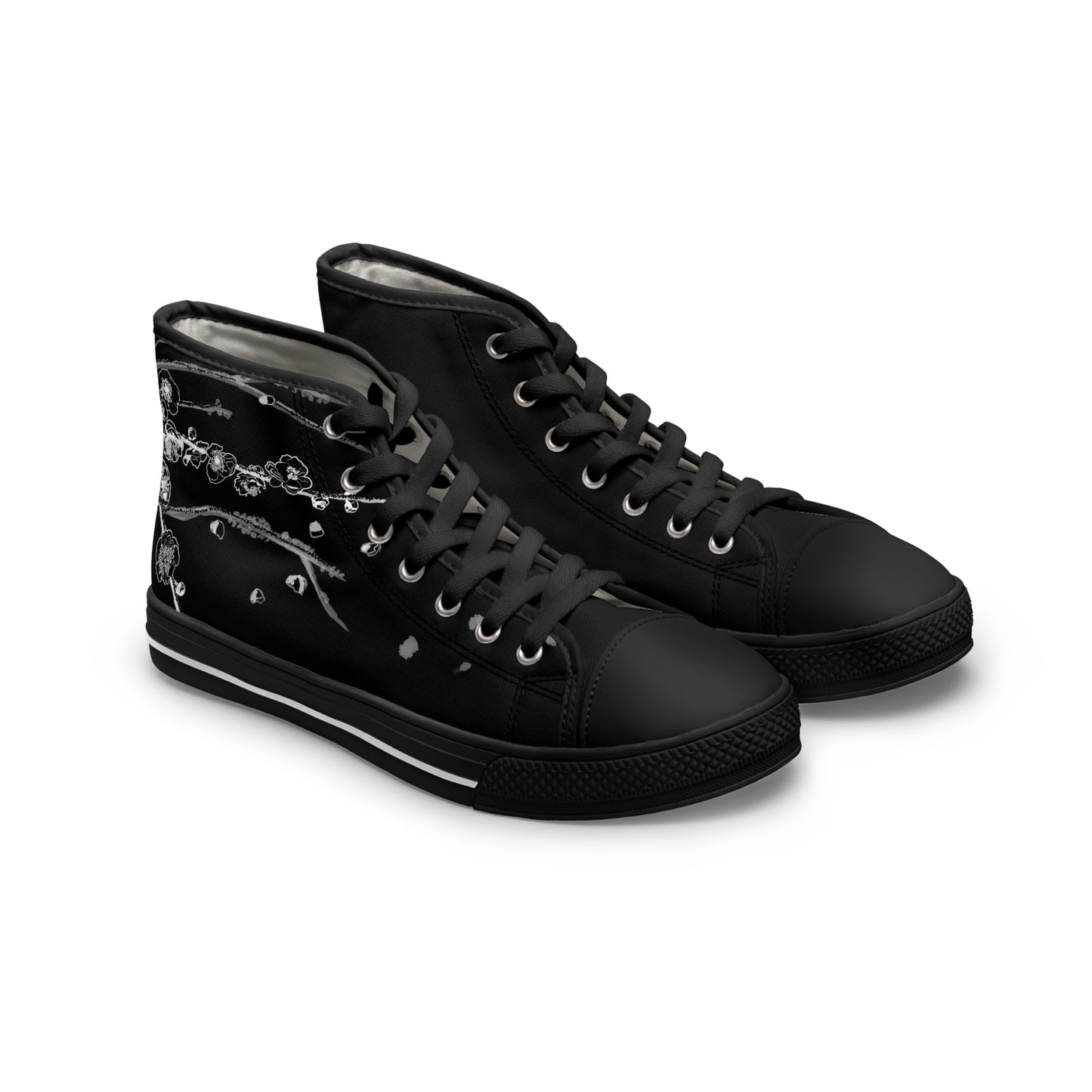 Chinese 梅花 Plum Blossom - Women's High Top Sneakers