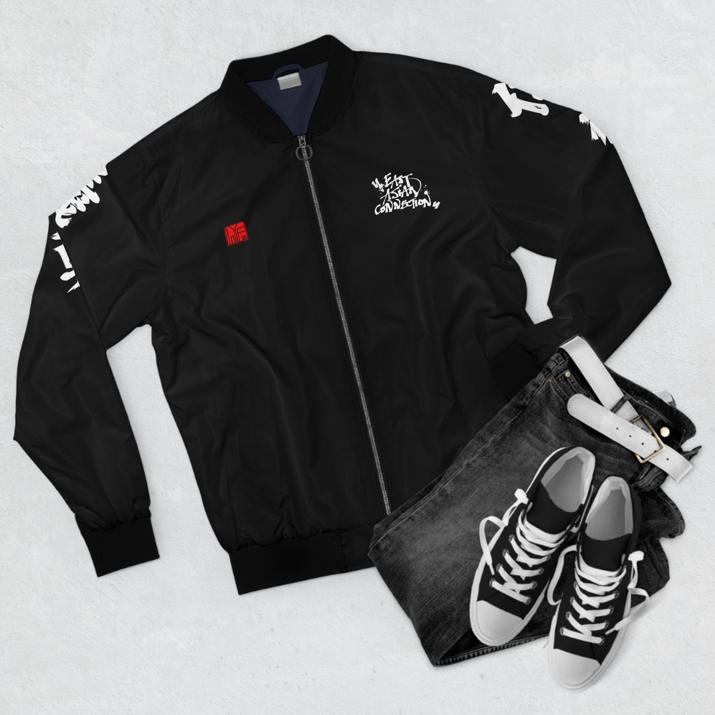 Legends - Samurai Spirit Bomber Jacket - Black