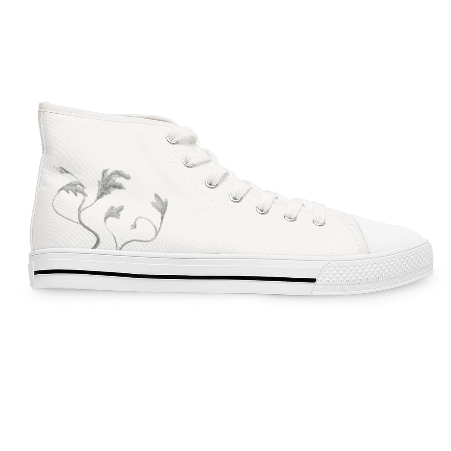 Korean 무궁화 Korean Rose - Women's High Top Sneakers