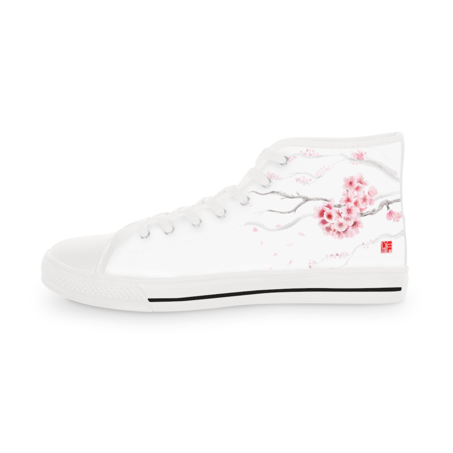 Japanese さくら Cherry Blossom - Men's High Top Sneakers