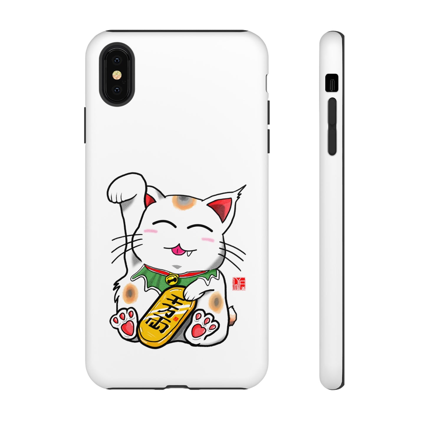 Cute Cat Maneki Neko Phone Case