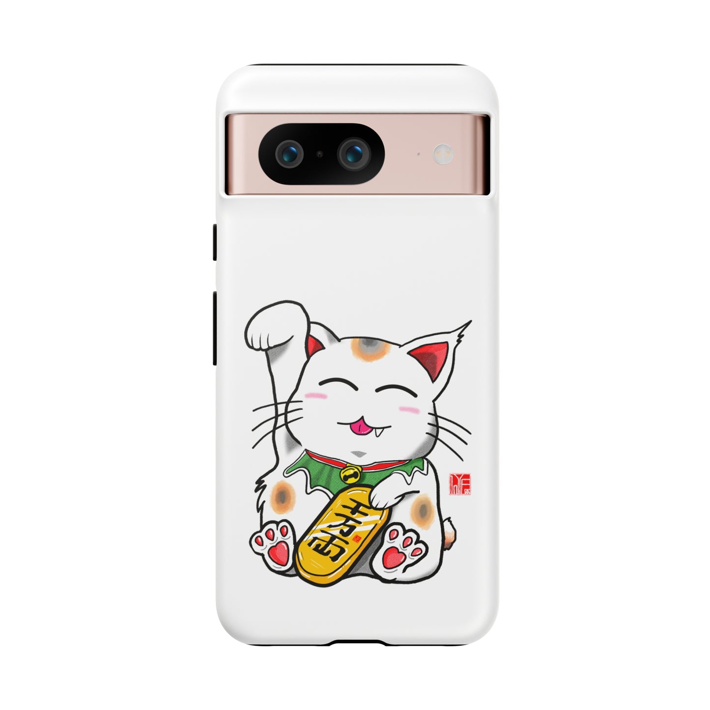 Cute Cat Maneki Neko Phone Case