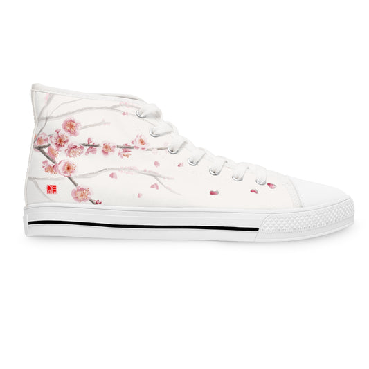 Chinese 梅花 Plum Blossom - Women's High Top Sneakers