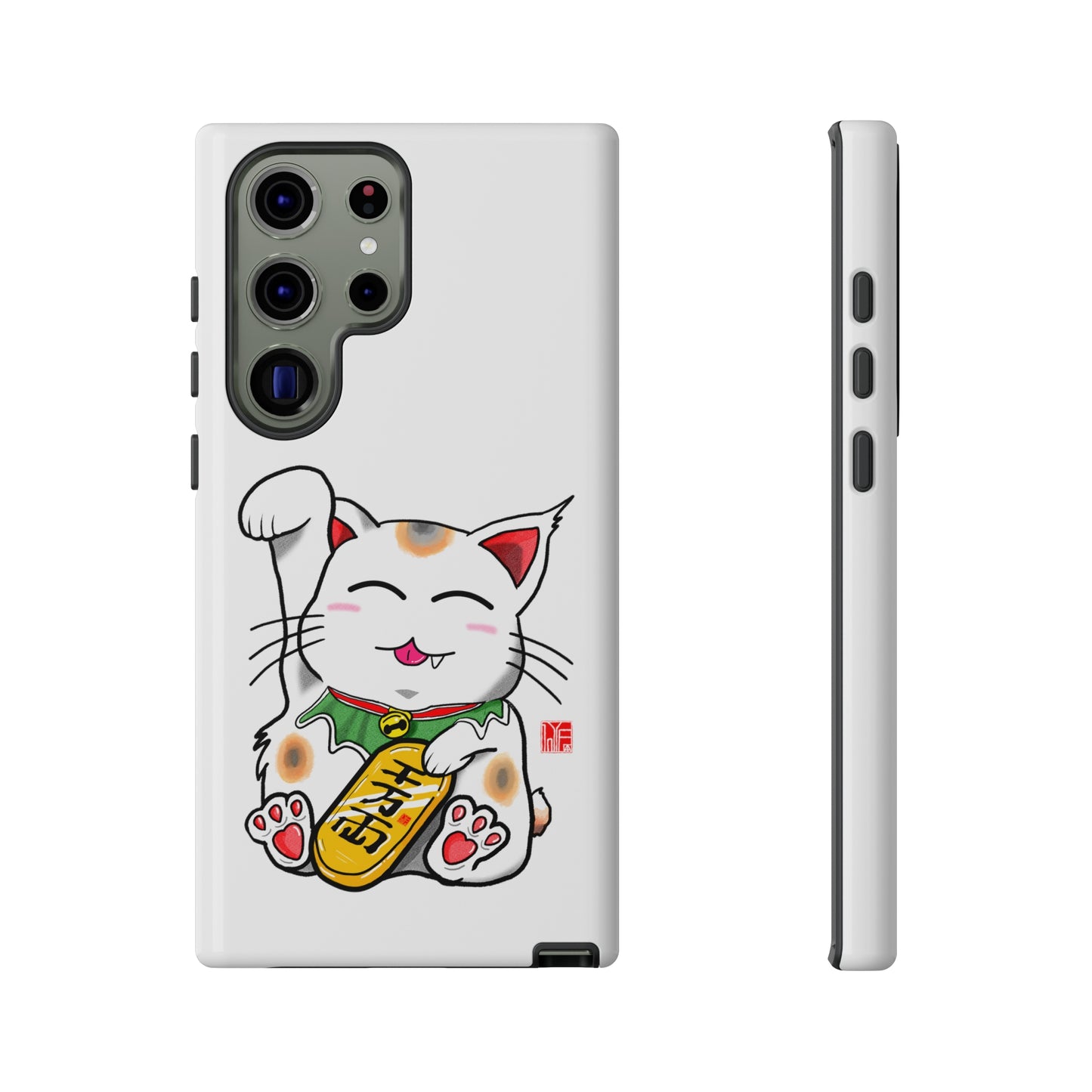 Cute Cat Maneki Neko Phone Case
