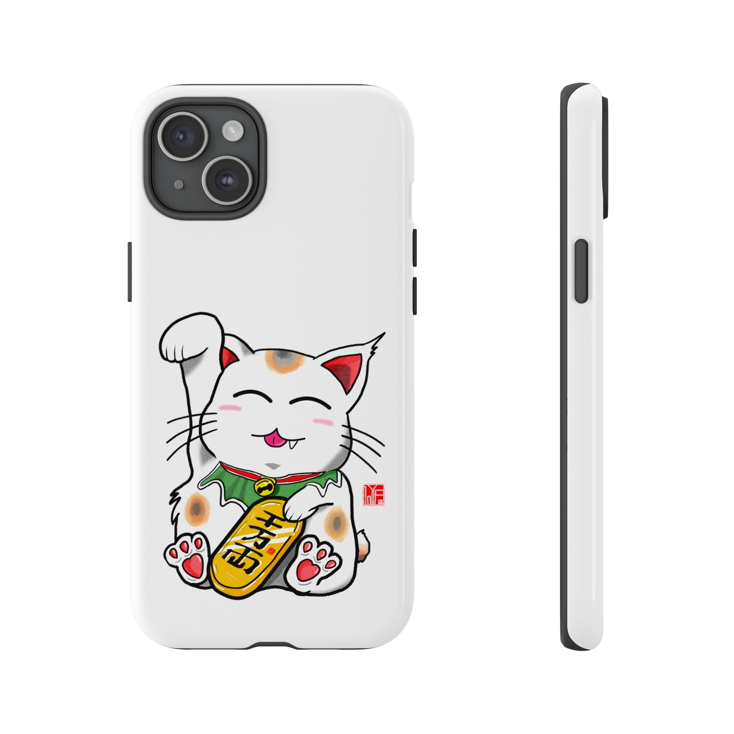 Cute Cat Maneki Neko Phone Case