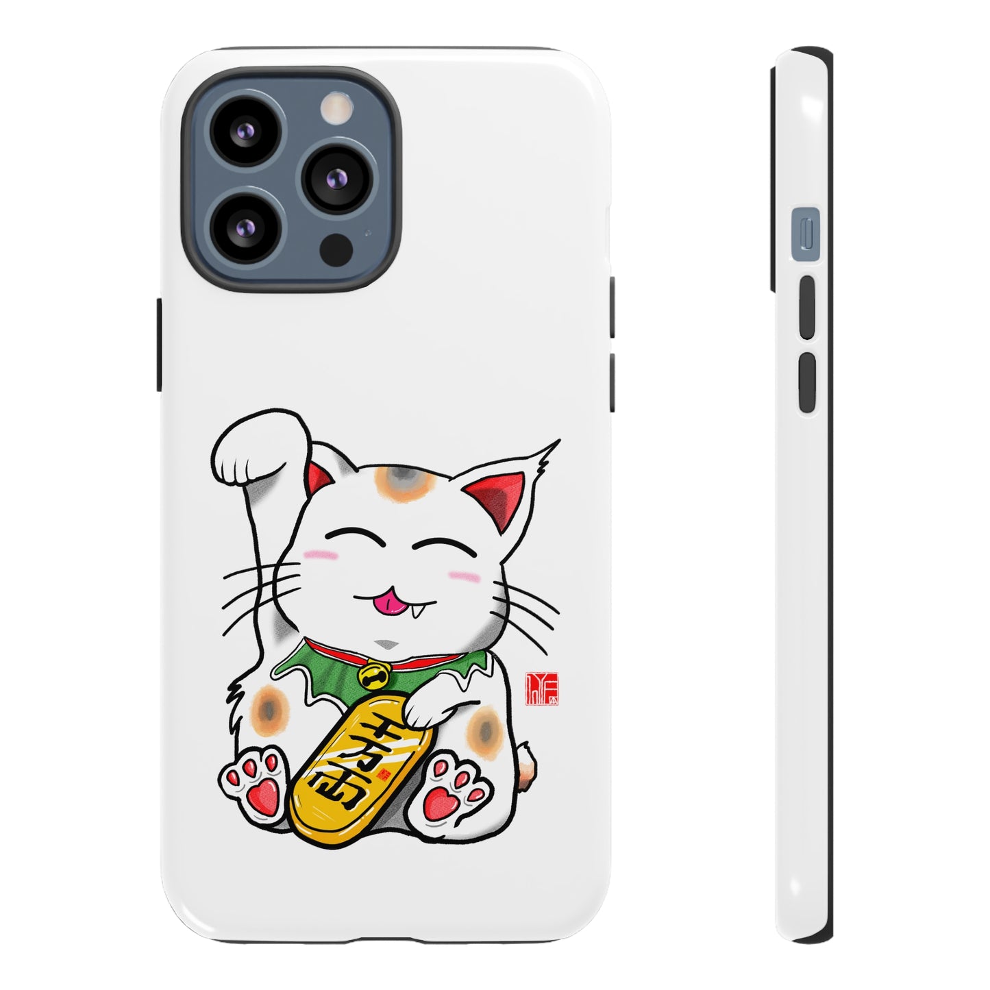 Cute Cat Maneki Neko Phone Case