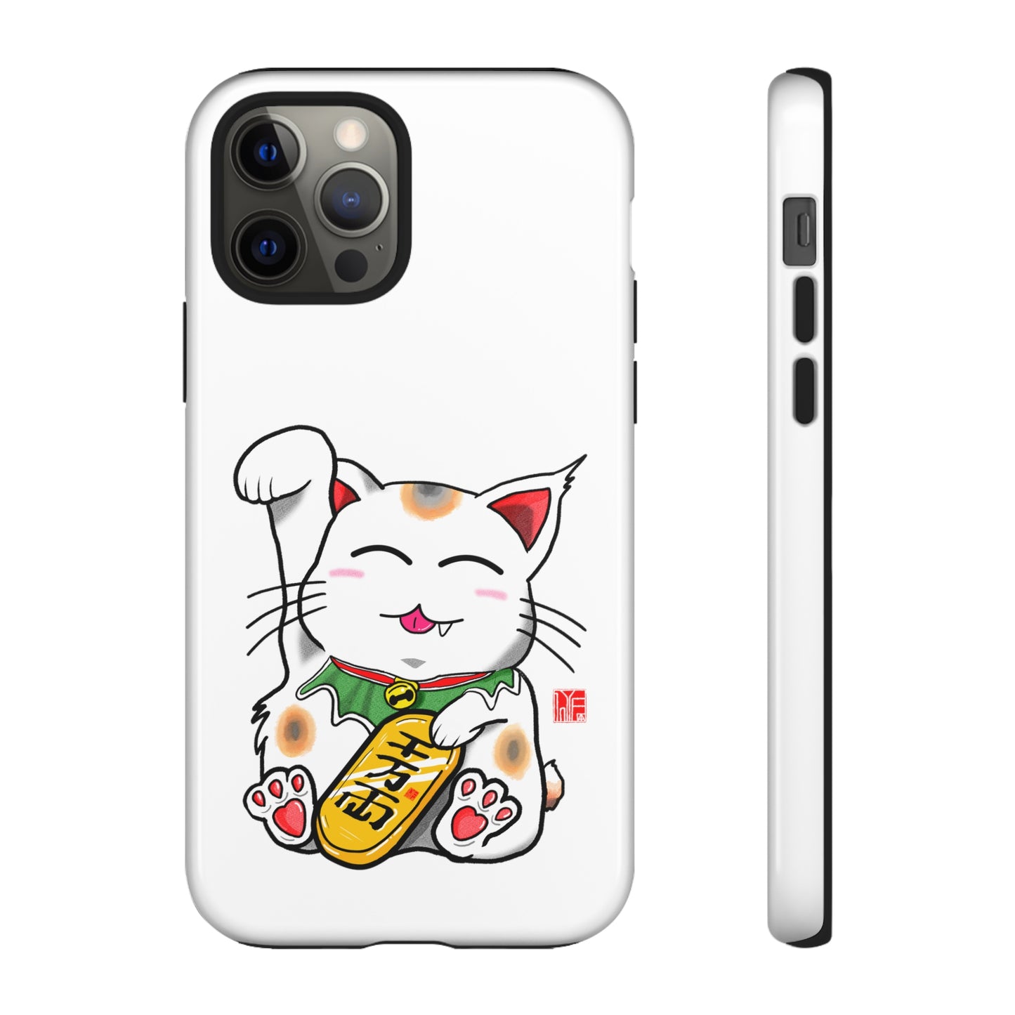 Cute Cat Maneki Neko Phone Case