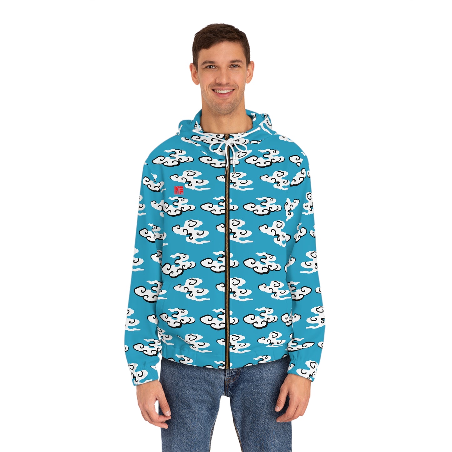 East Asian Clouds Full-Zip Hoodie