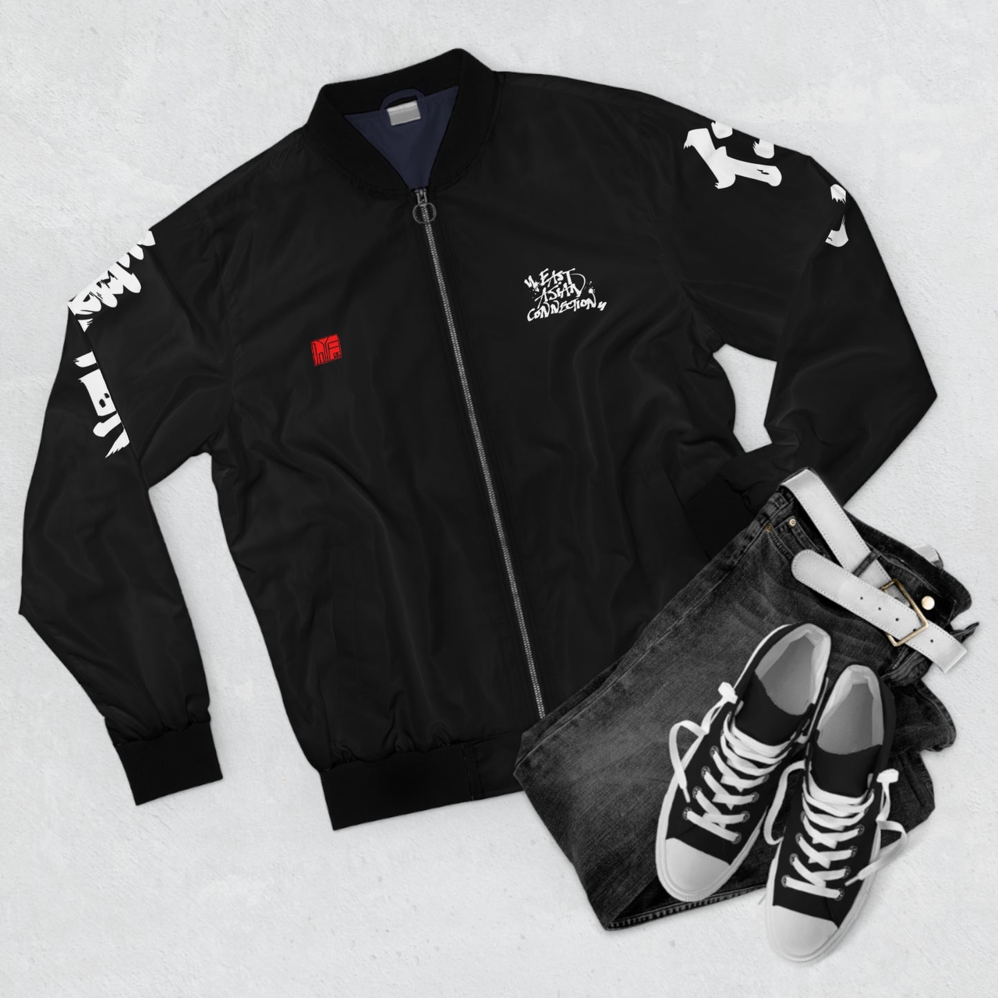 Legends - Samurai Spirit Bomber Jacket - Black