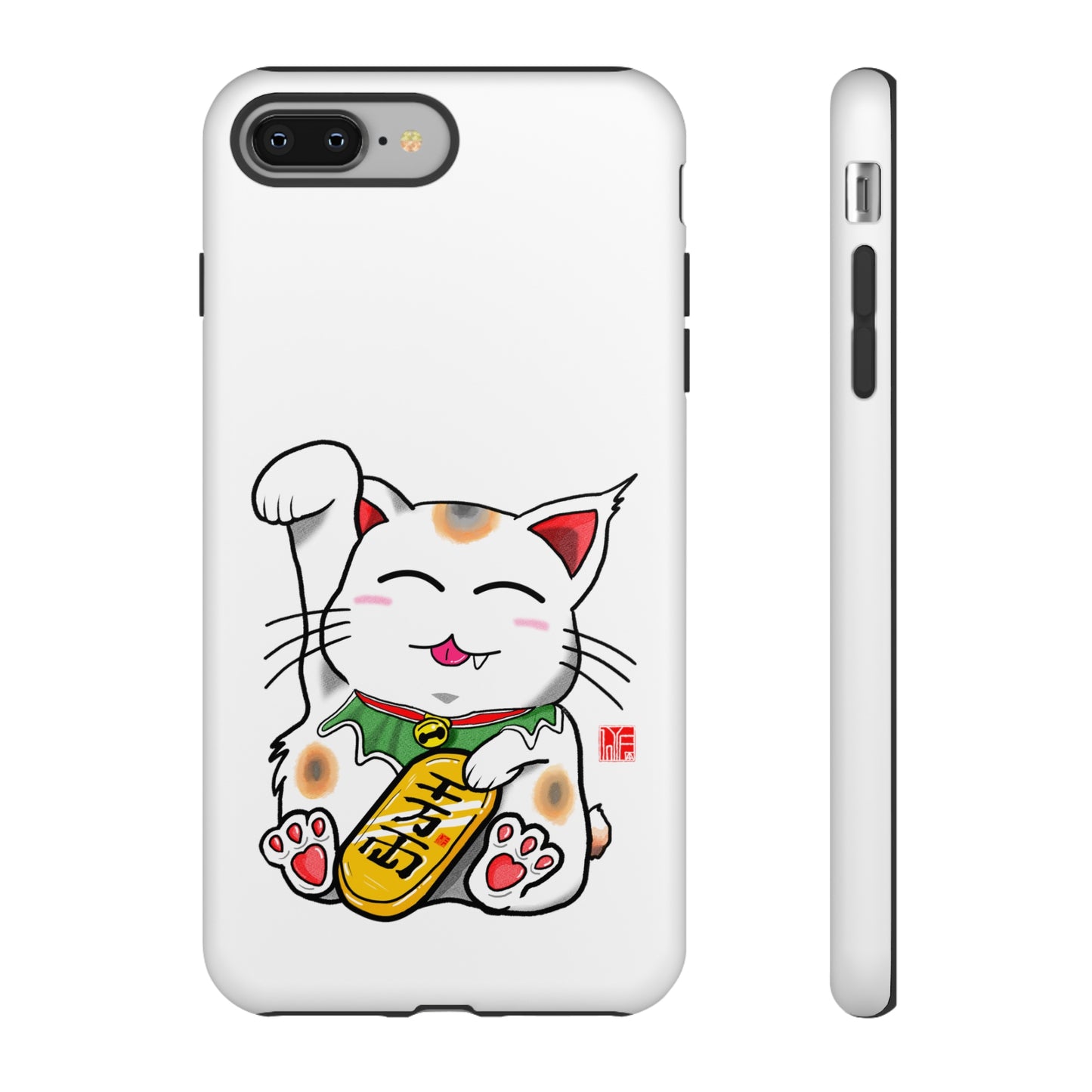 Cute Cat Maneki Neko Phone Case