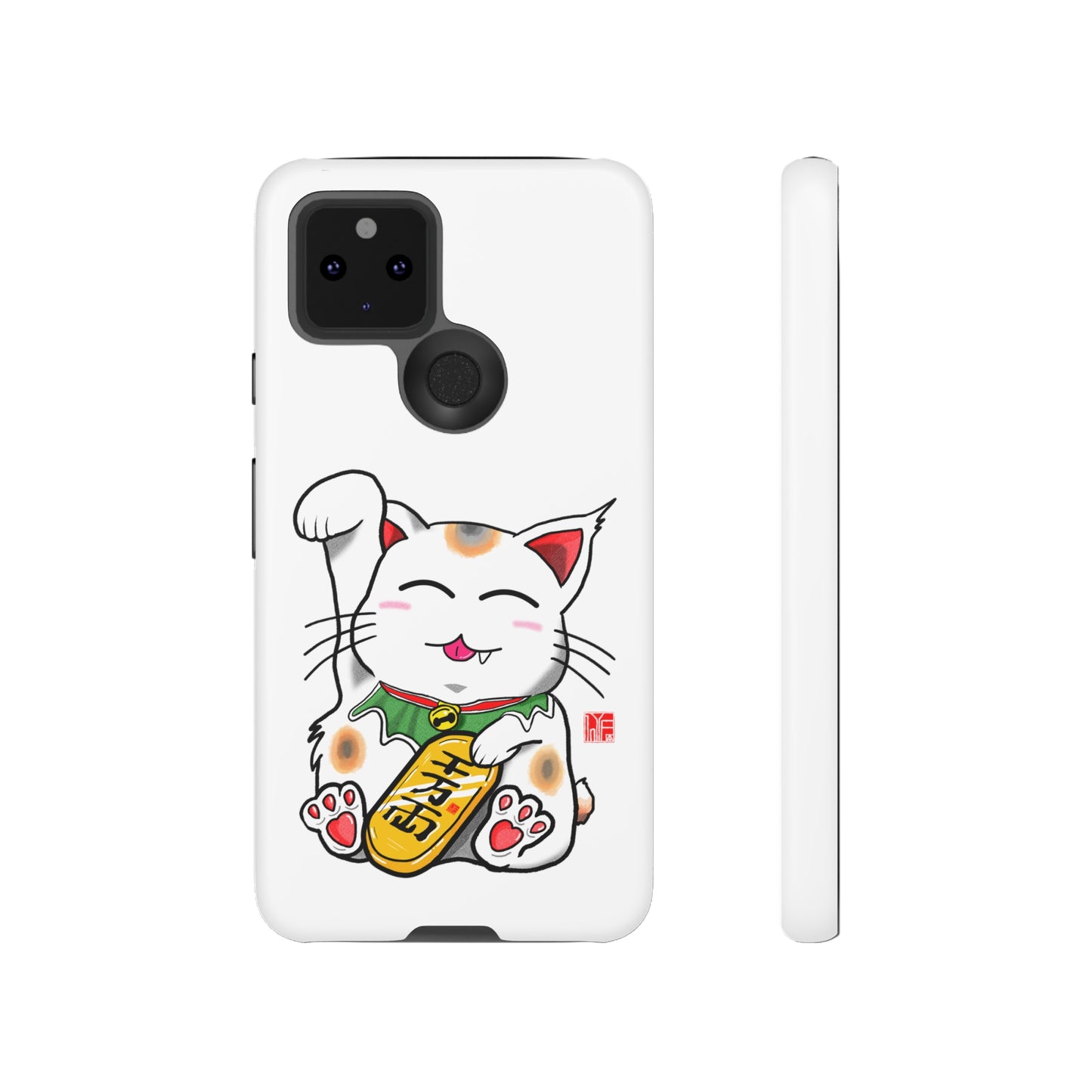 Cute Cat Maneki Neko Phone Case