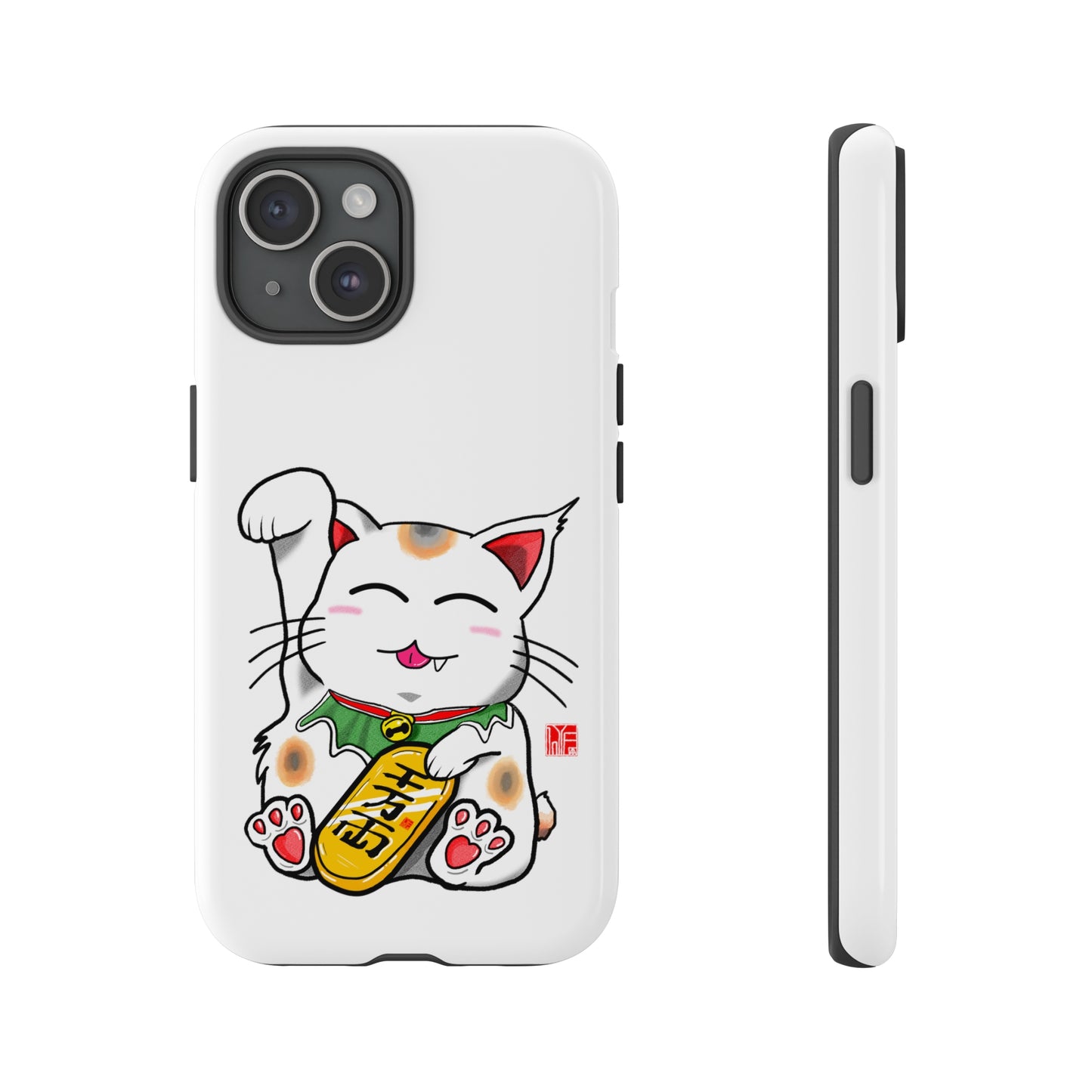 Cute Cat Maneki Neko Phone Case