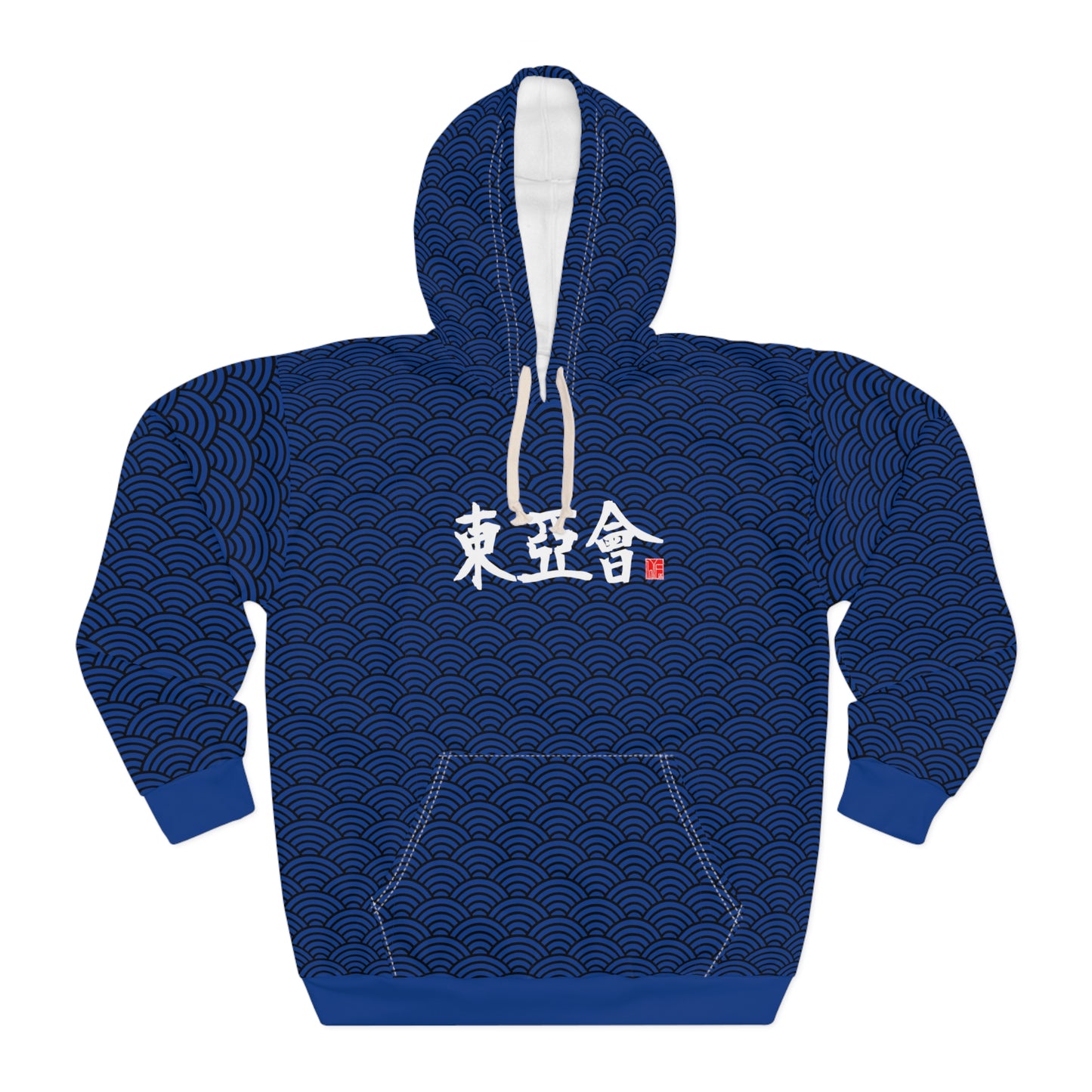 East Asian Waves - Unisex Pullover Hoodie