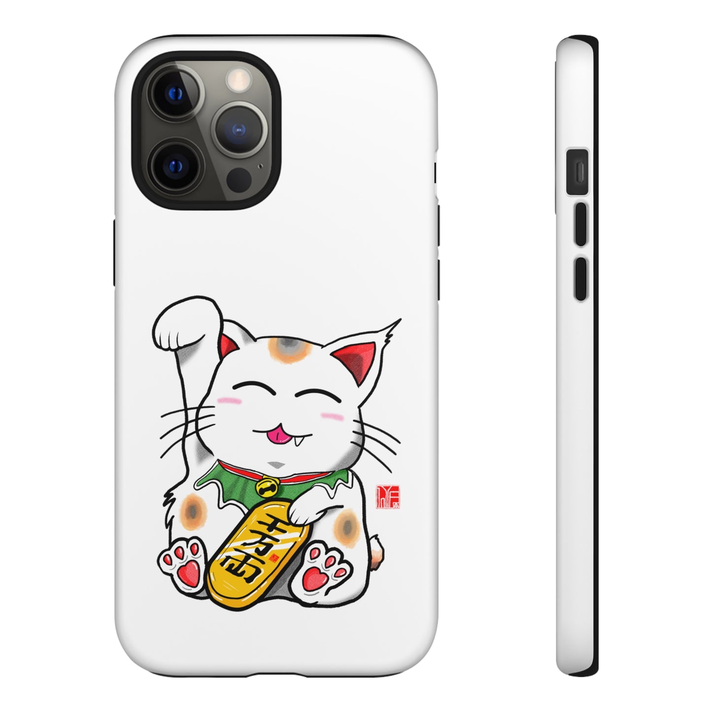 Cute Cat Maneki Neko Phone Case
