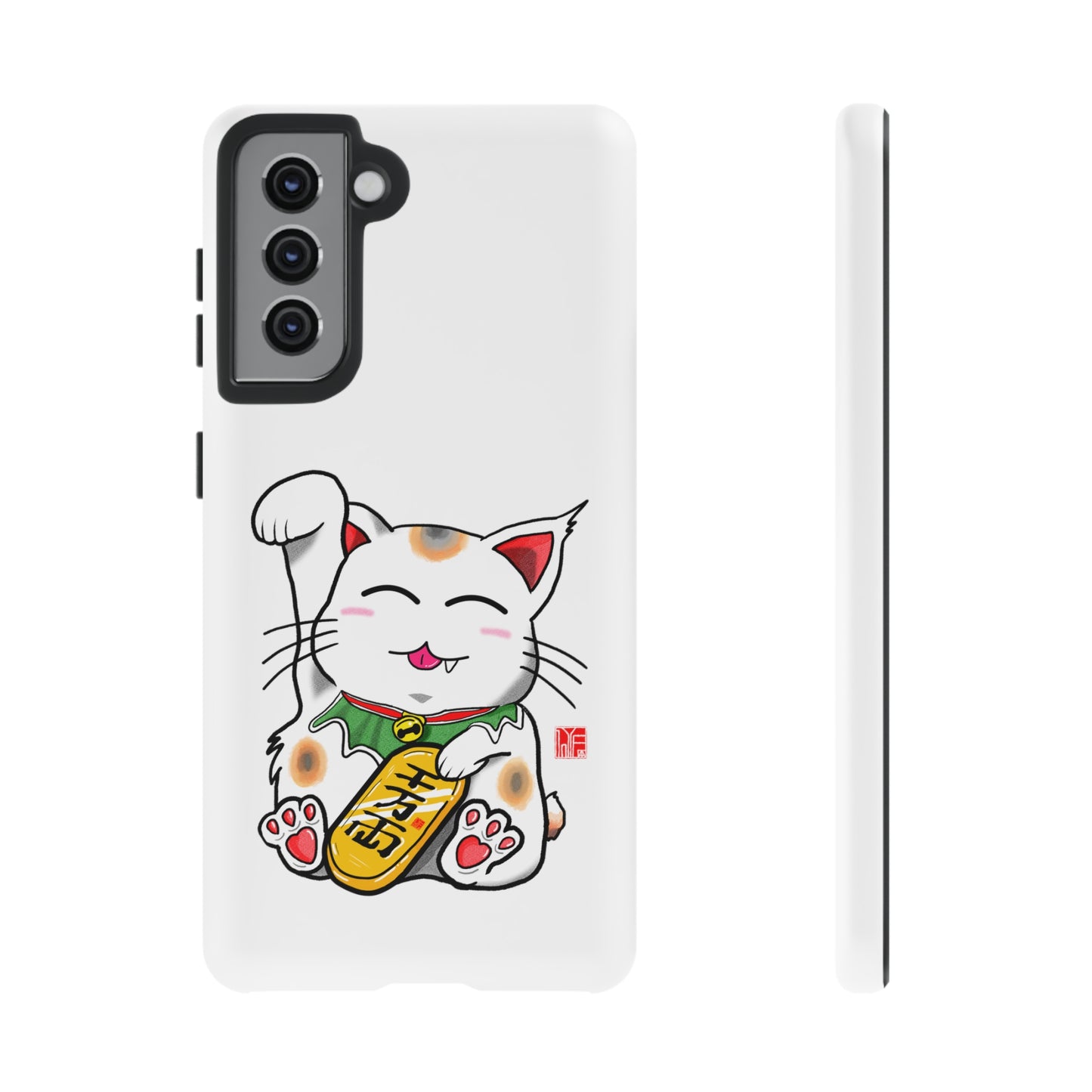 Cute Cat Maneki Neko Phone Case