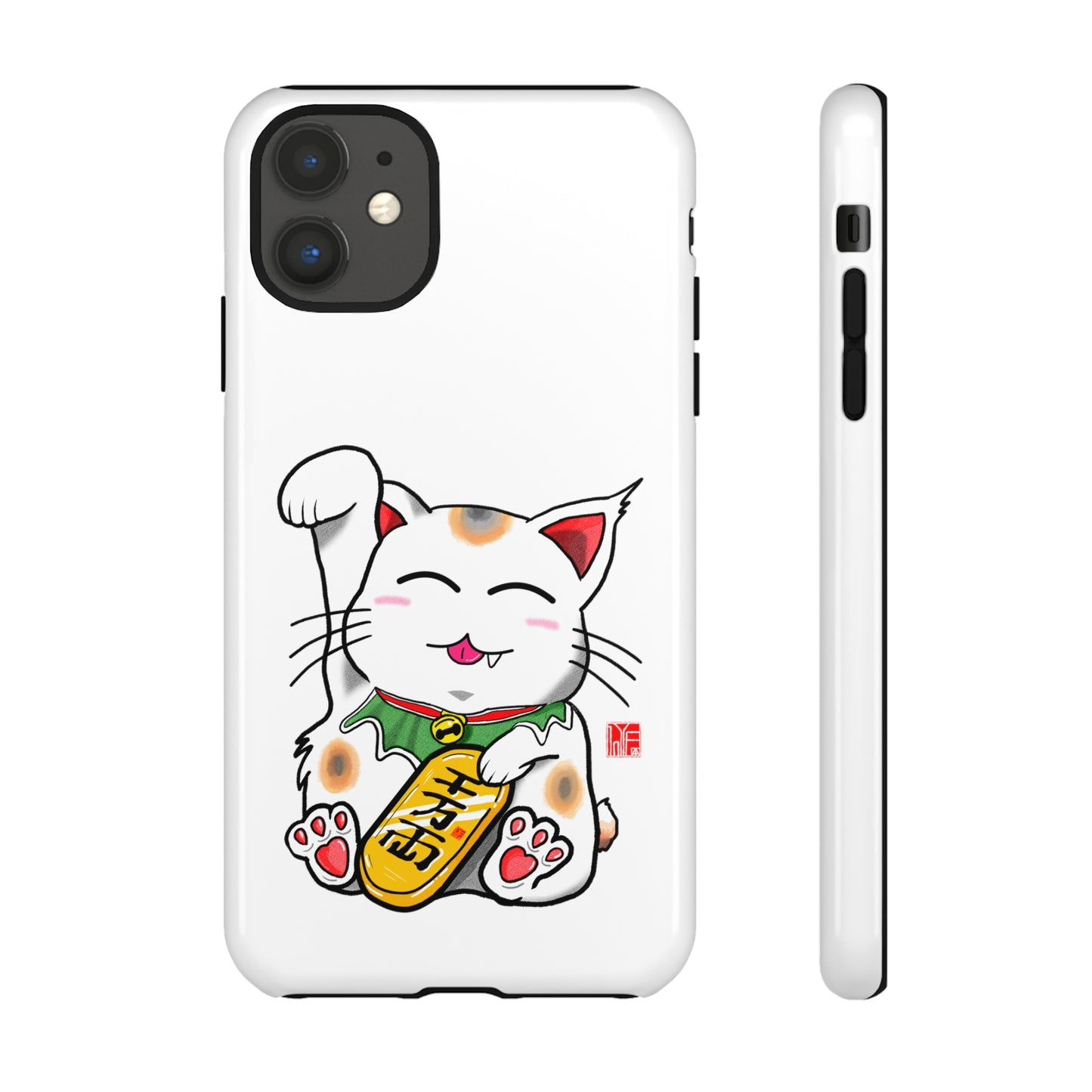 Cute Cat Maneki Neko Phone Case