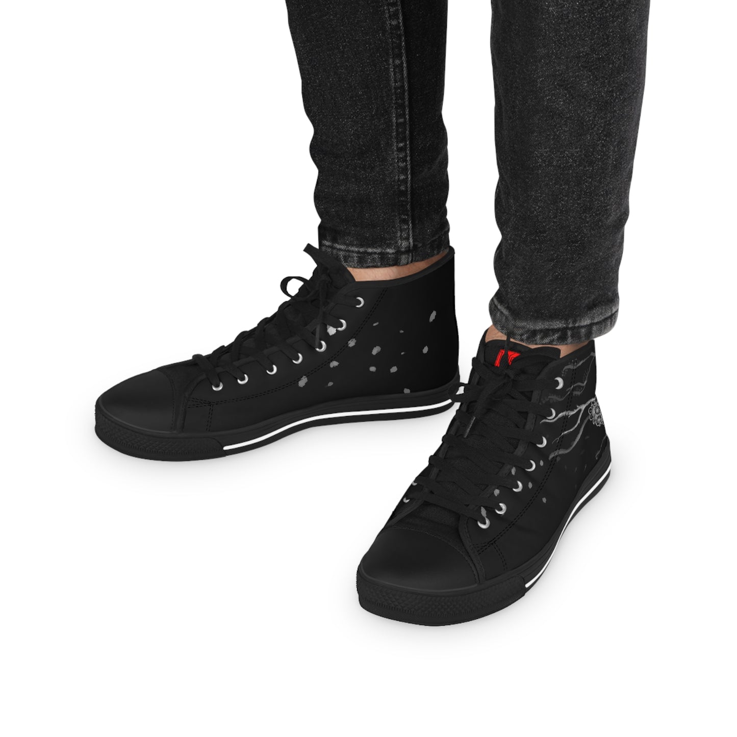 Japanese さくら Cherry Blossom - Men's High Top Sneakers