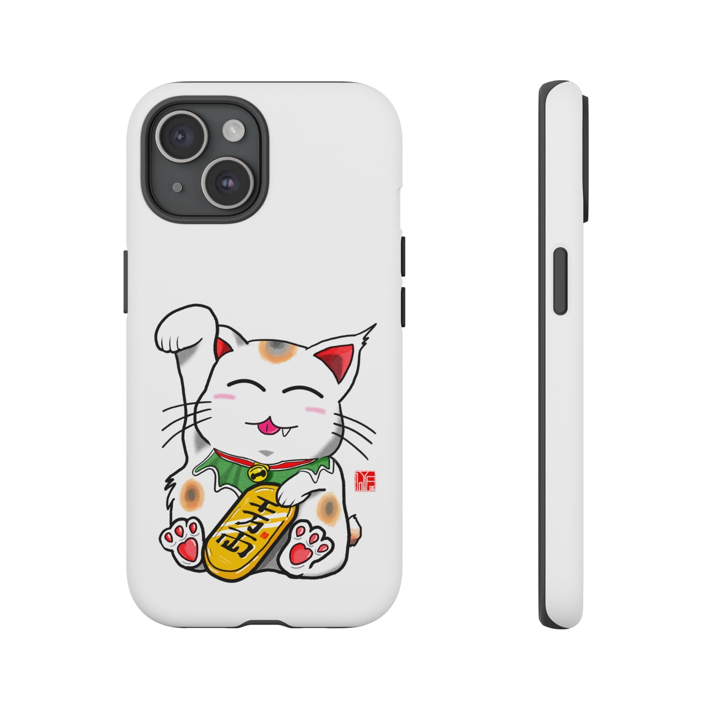 Cute Cat Maneki Neko Phone Case