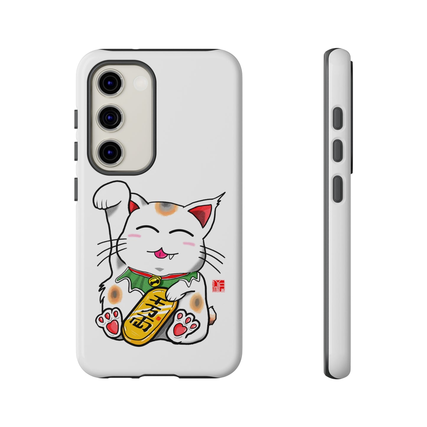 Cute Cat Maneki Neko Phone Case