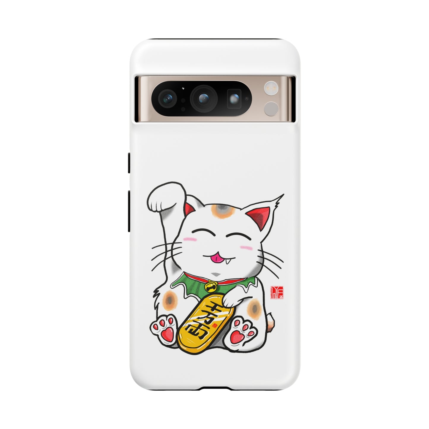 Cute Cat Maneki Neko Phone Case