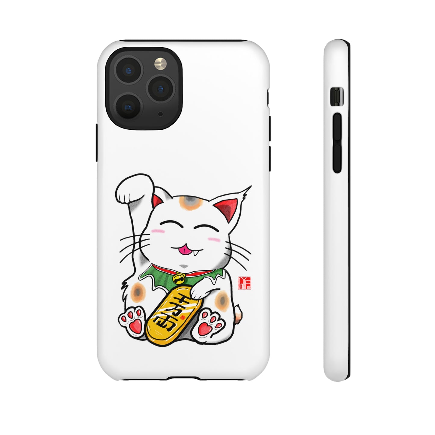 Cute Cat Maneki Neko Phone Case
