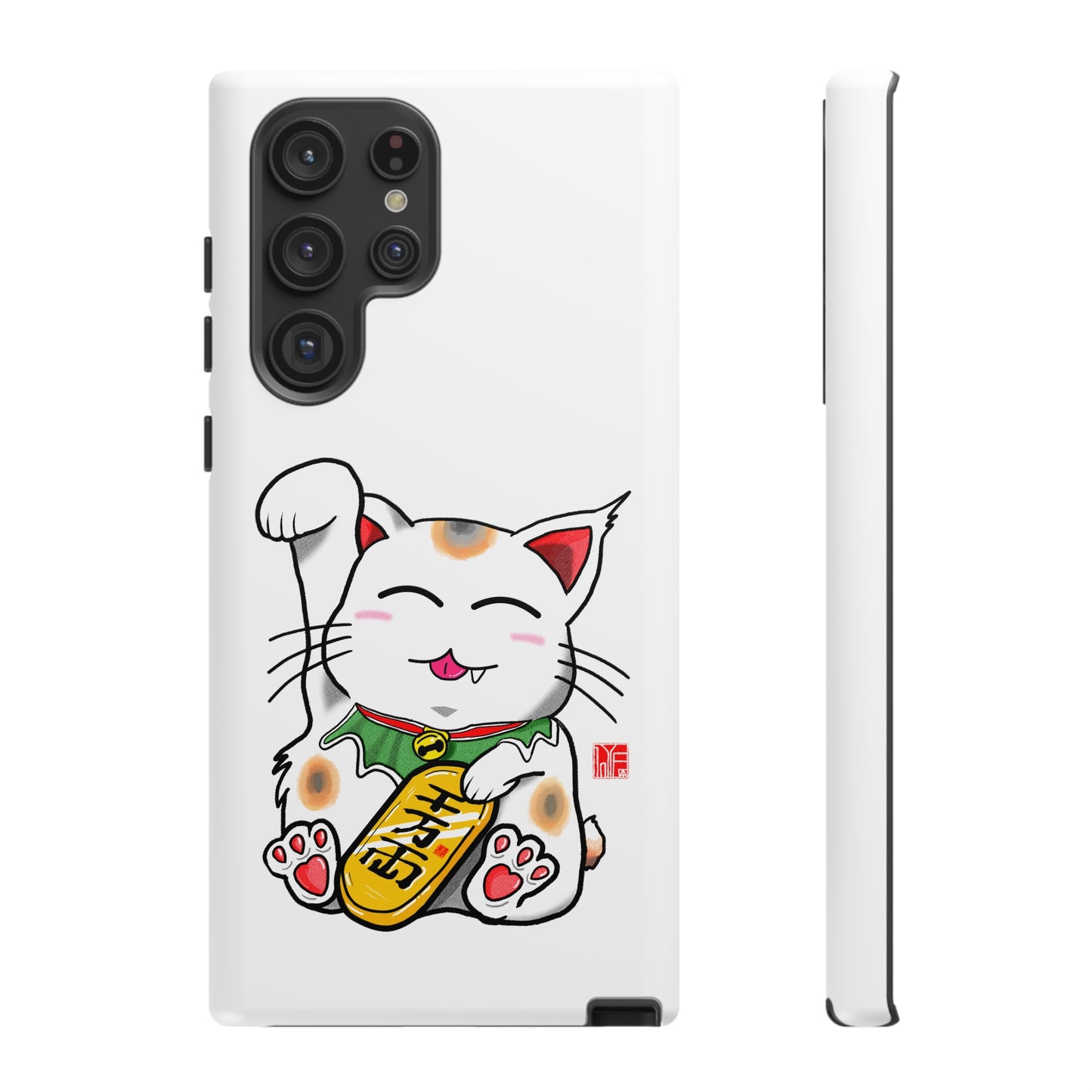 Cute Cat Maneki Neko Phone Case