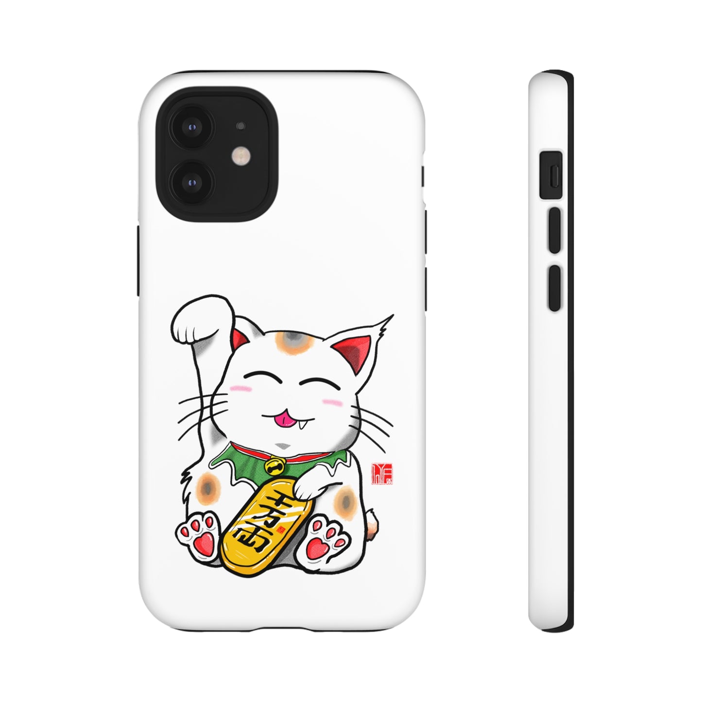 Cute Cat Maneki Neko Phone Case