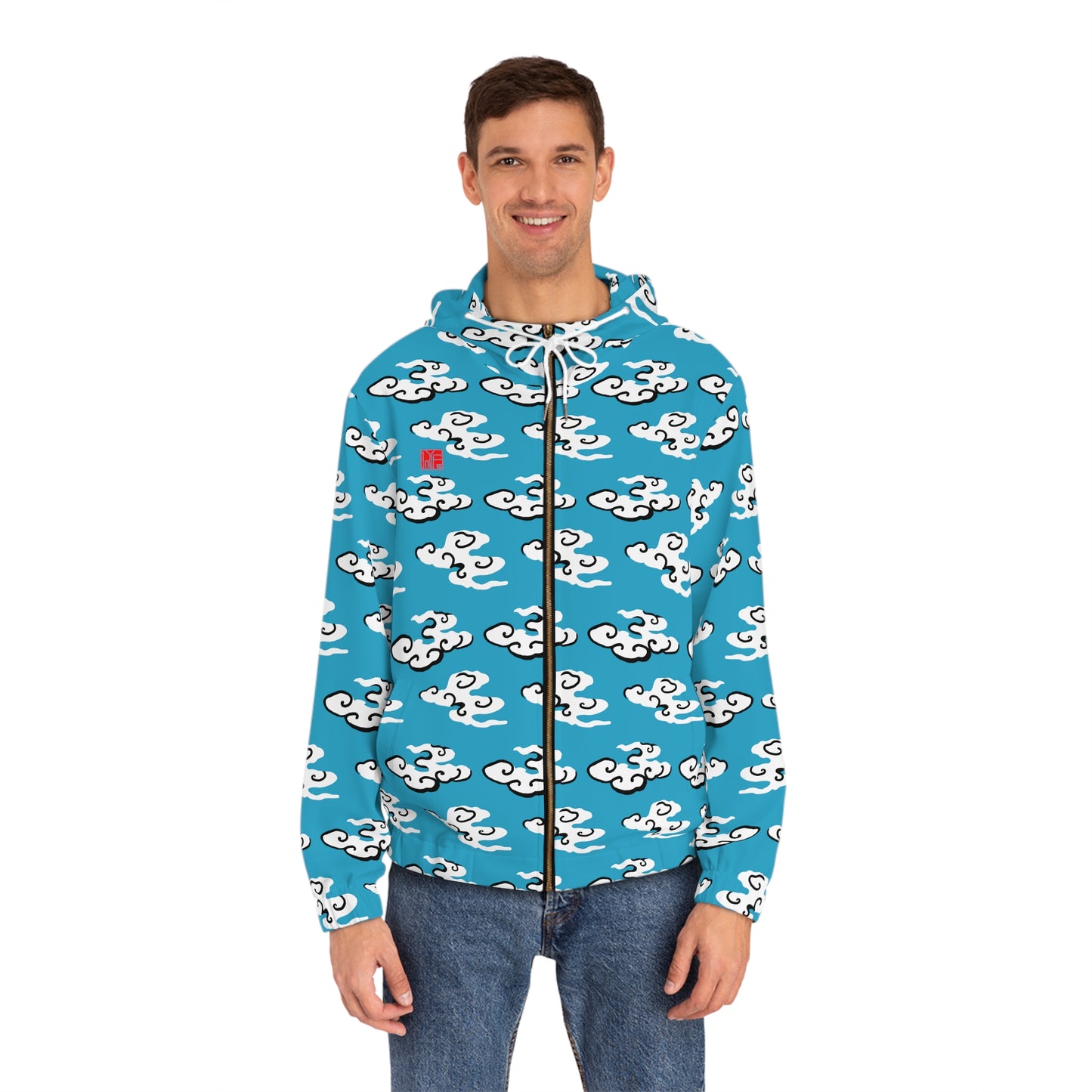 East Asian Clouds Full-Zip Hoodie