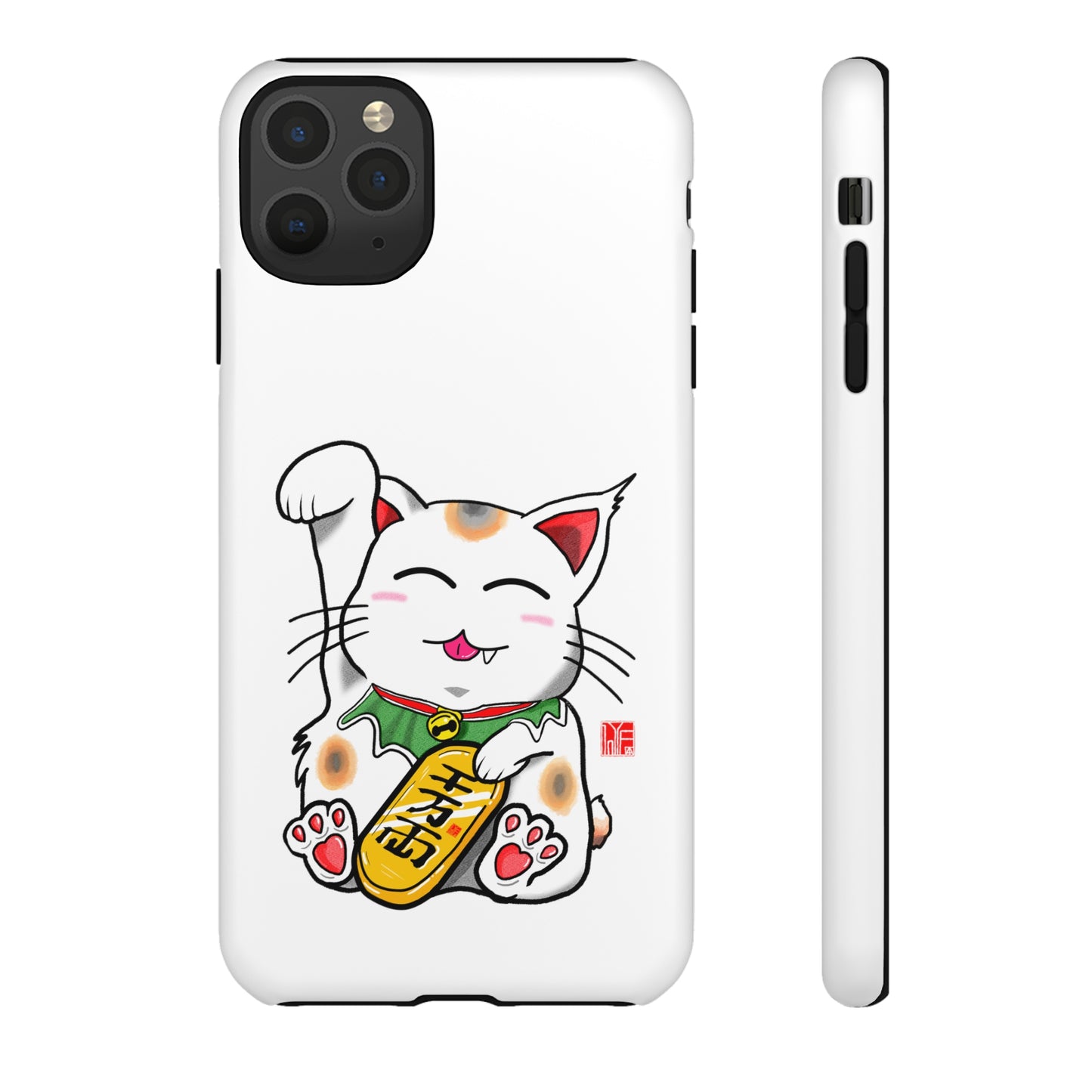 Cute Cat Maneki Neko Phone Case