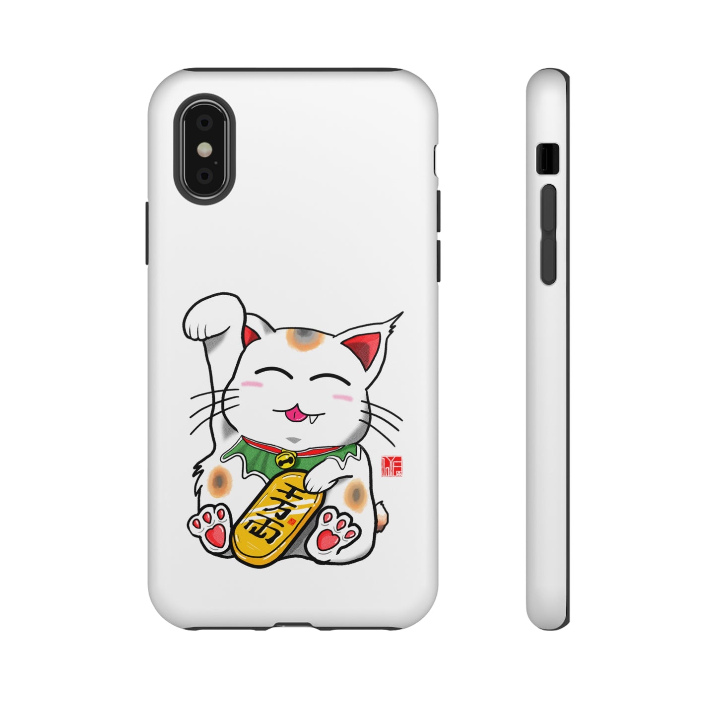 Cute Cat Maneki Neko Phone Case