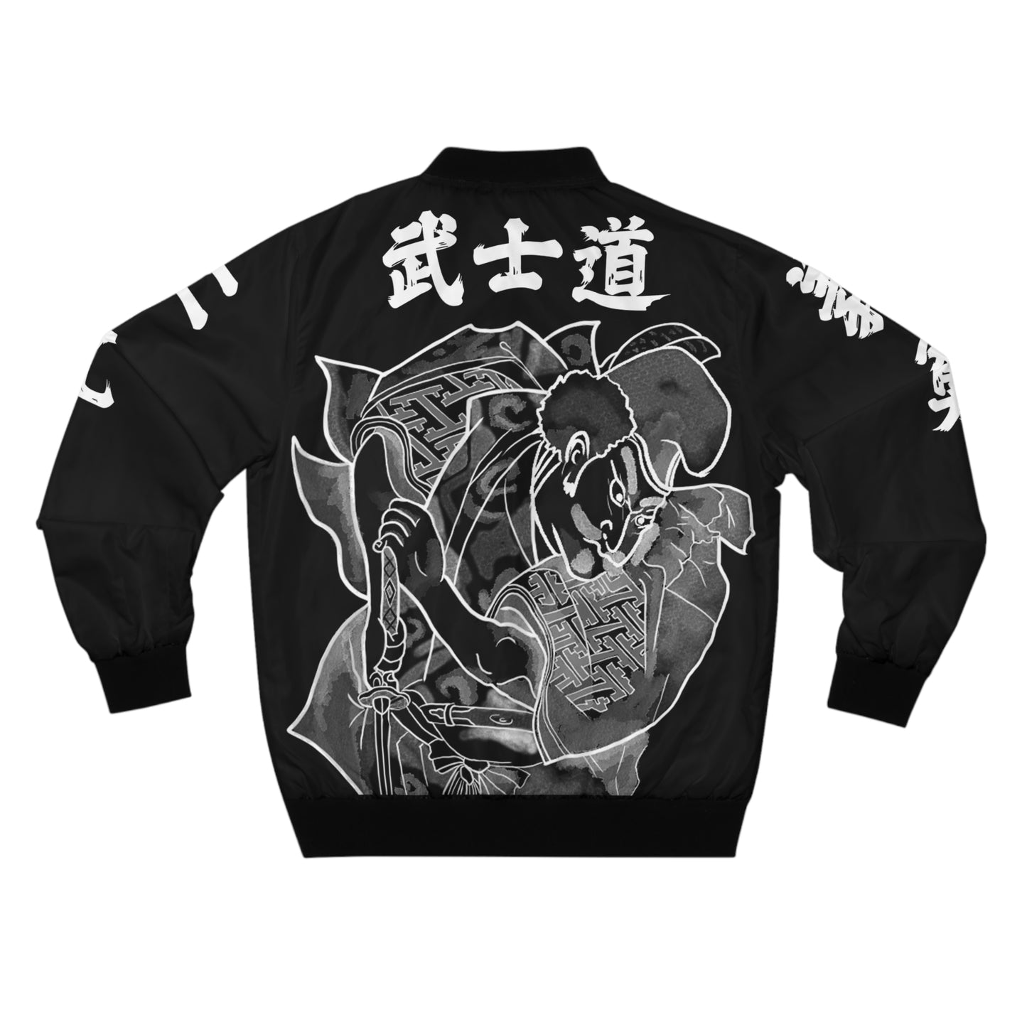 Legends - Samurai Spirit Bomber Jacket - Black