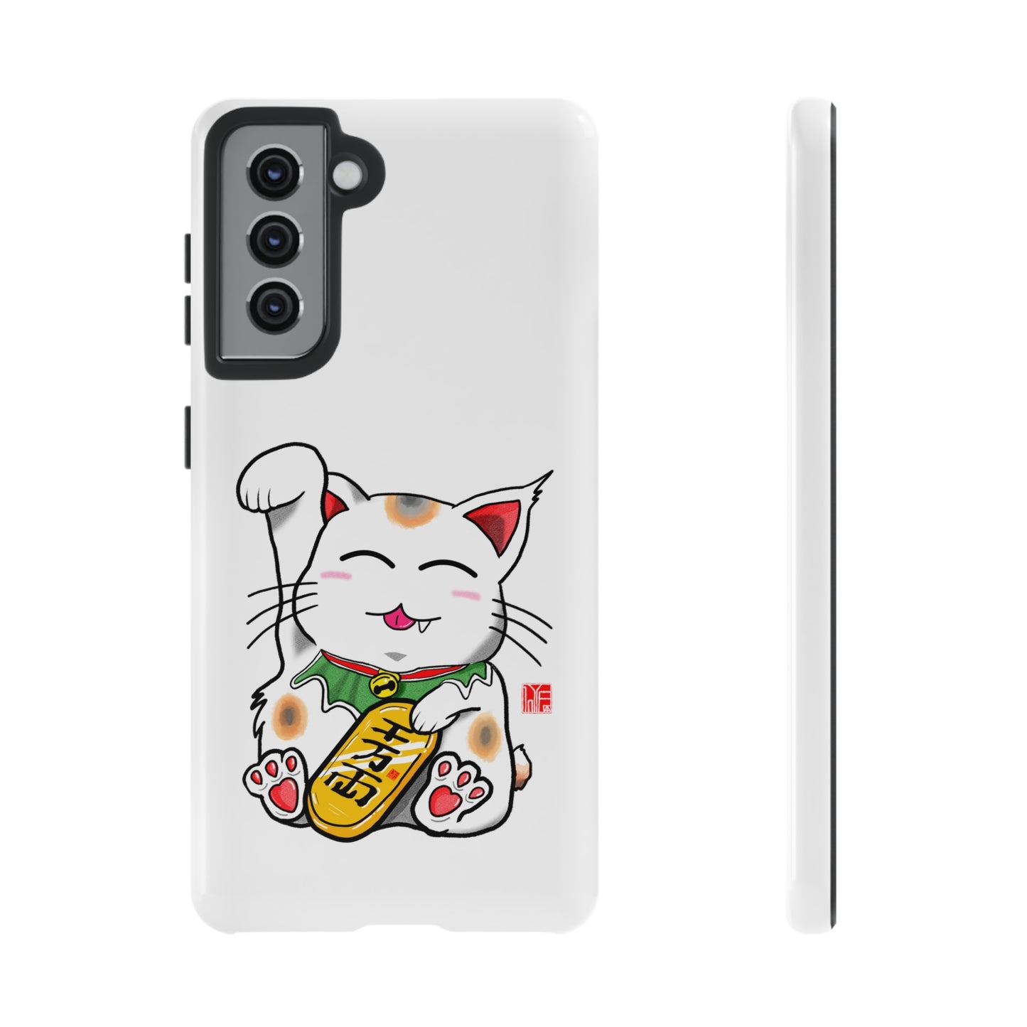 Cute Cat Maneki Neko Phone Case