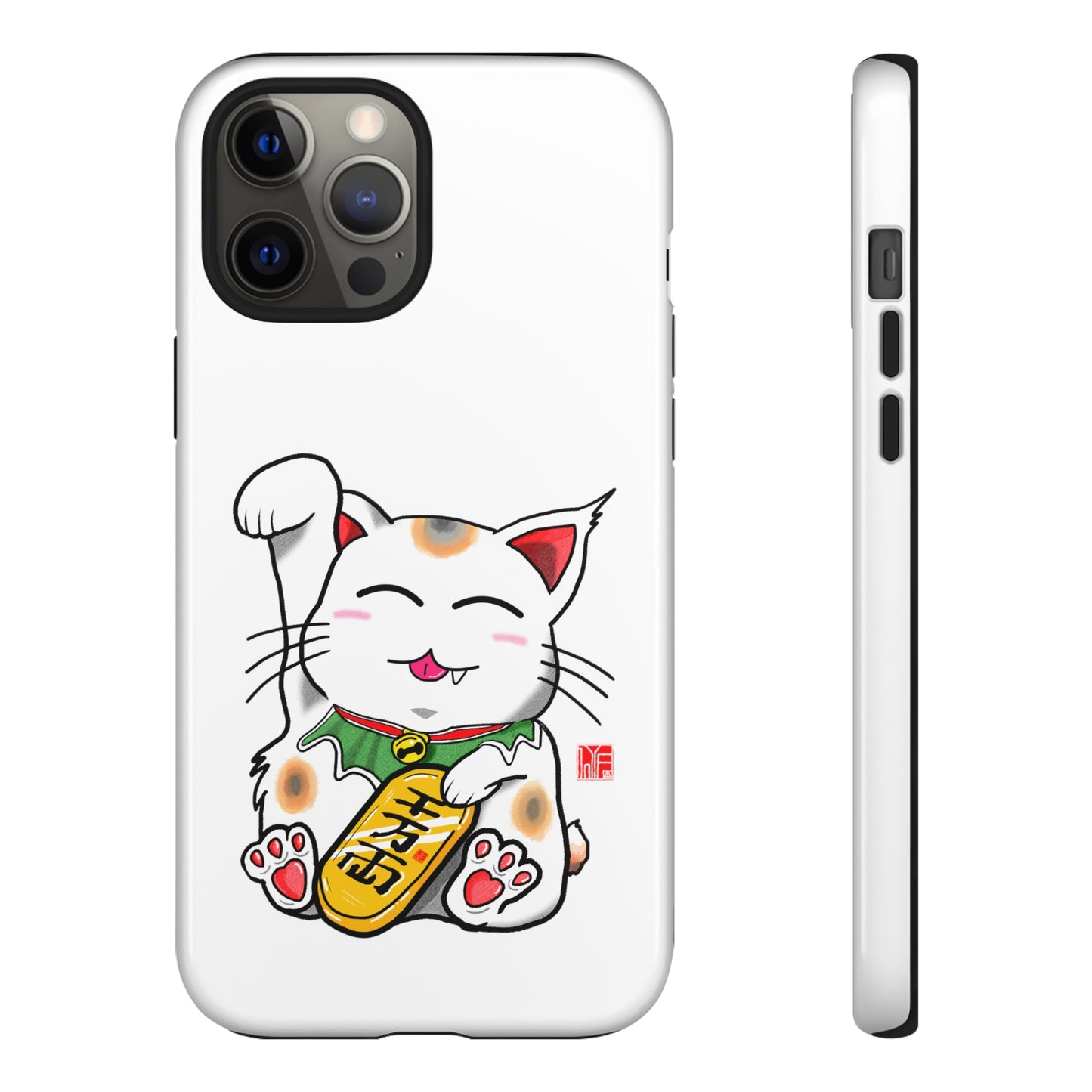 Cute Cat Maneki Neko Phone Case
