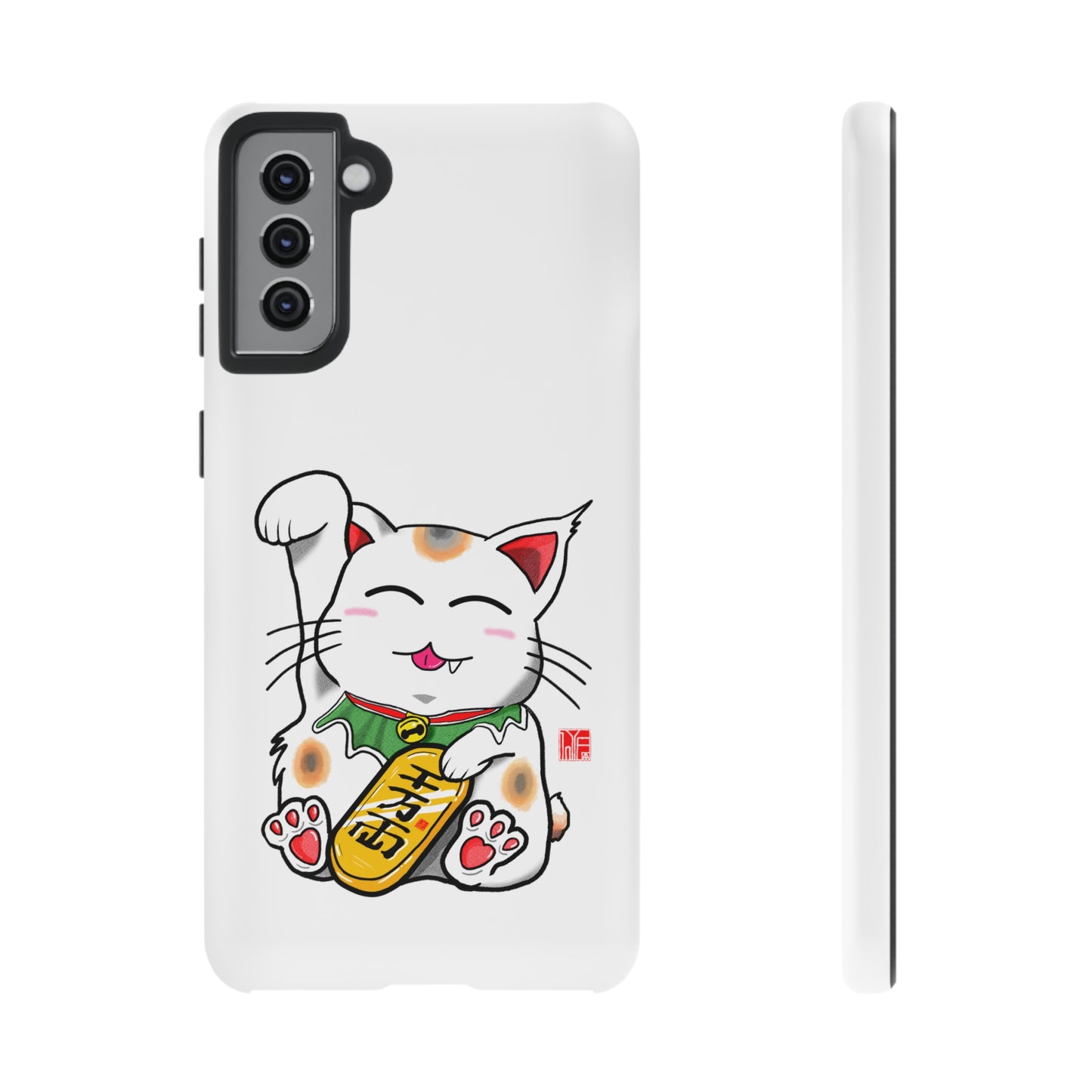 Cute Cat Maneki Neko Phone Case