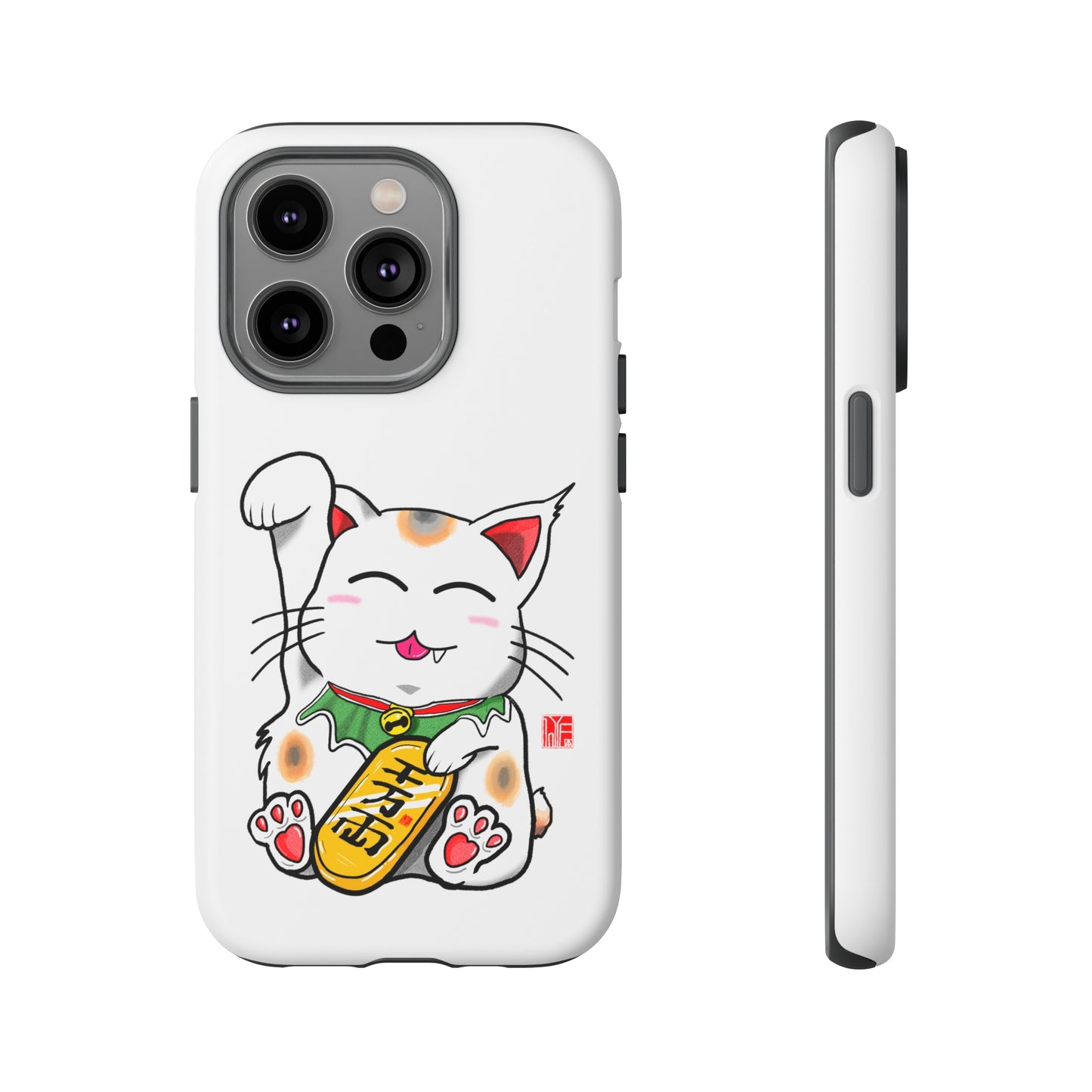 Cute Cat Maneki Neko Phone Case