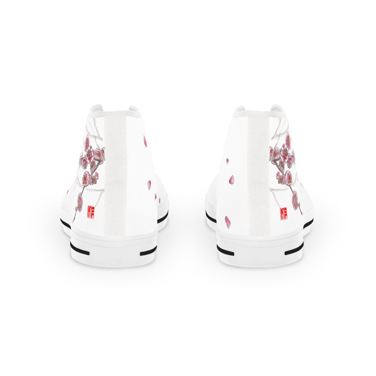 Chinese 梅花 Plum Blossom - Men's High Top Sneakers