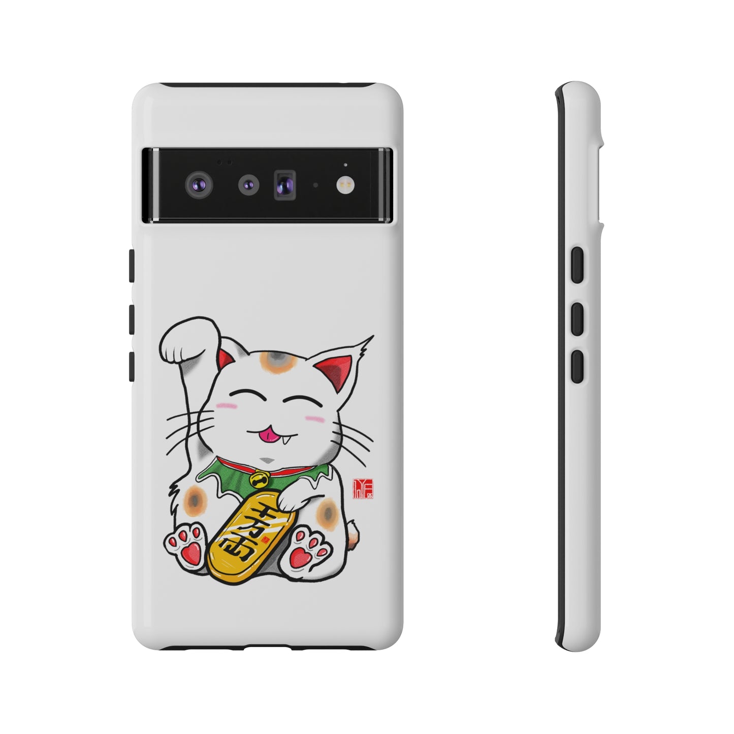 Cute Cat Maneki Neko Phone Case