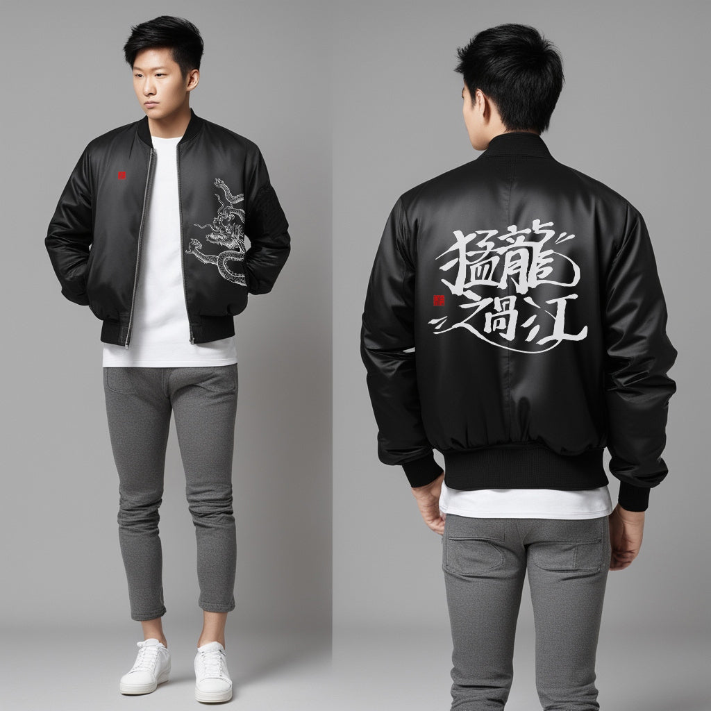 CHINESE Imperial Dragon Bomber Jacket